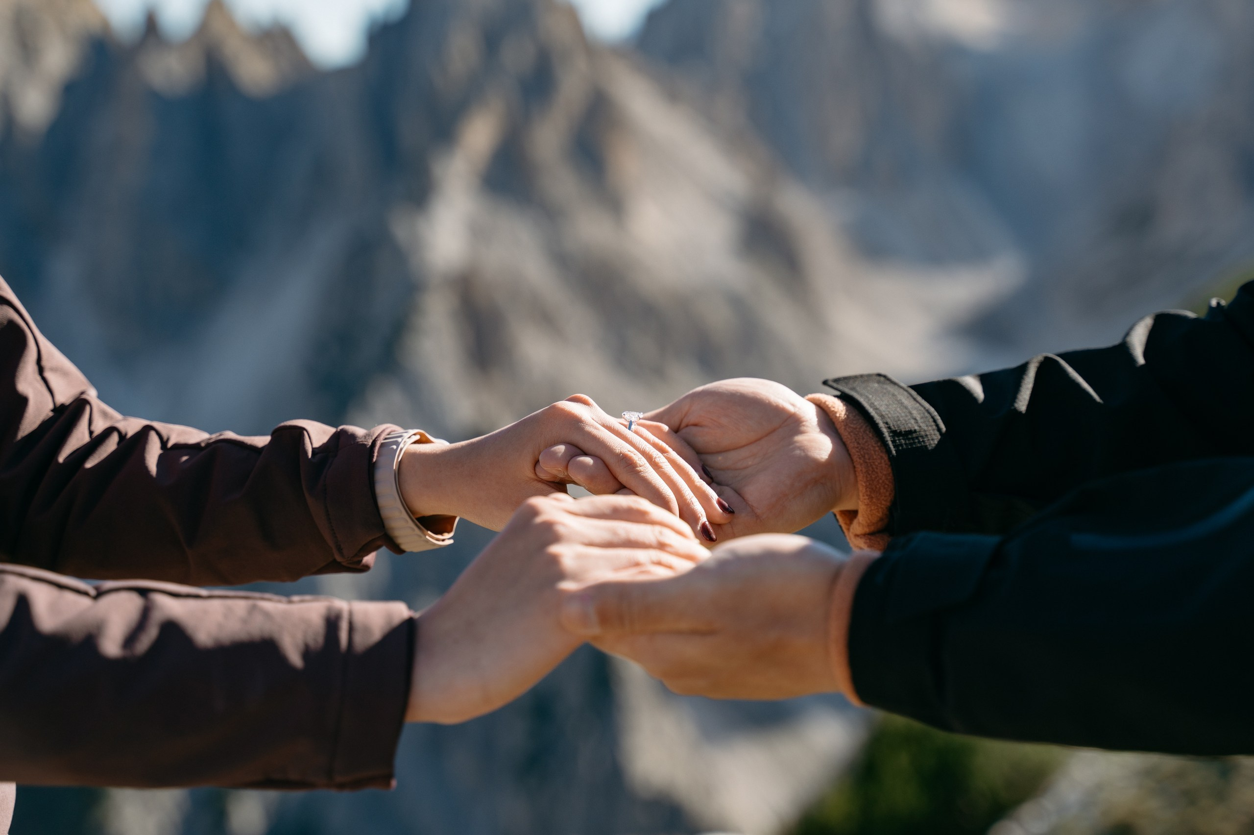 T & C (Cadini di Misurina, Dolomites, Italy). Marriage Proposal Photographer in Verona, Lake Garda and Dolomites| Diana Fedrigo