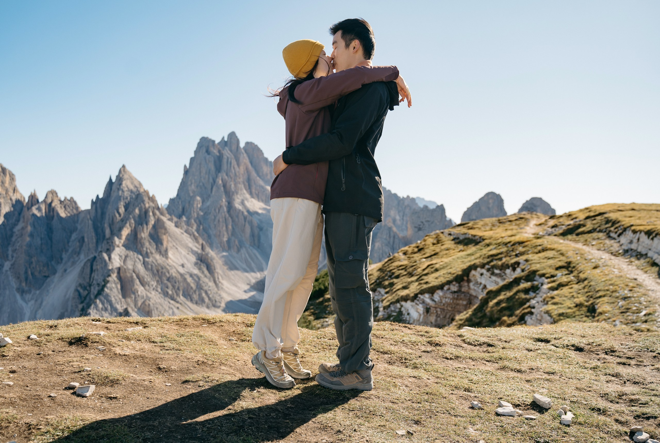 T & C (Cadini di Misurina, Dolomites, Italy). Marriage Proposal Photographer in Verona, Lake Garda and Dolomites| Diana Fedrigo