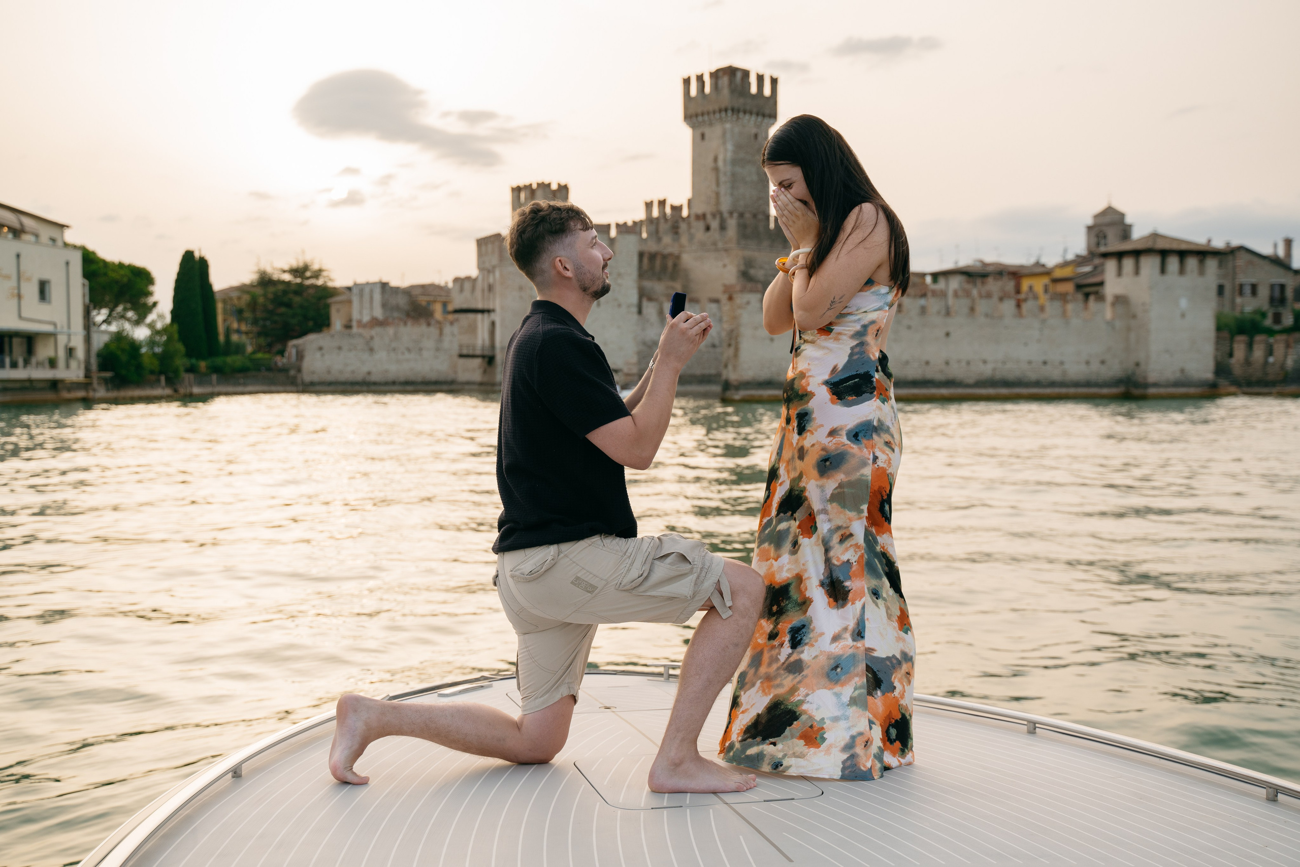 L & V (Sirmione, Lake Garda, Italy). Marriage Proposal Photographer in Verona, Lake Garda and Dolomites| Diana Fedrigo