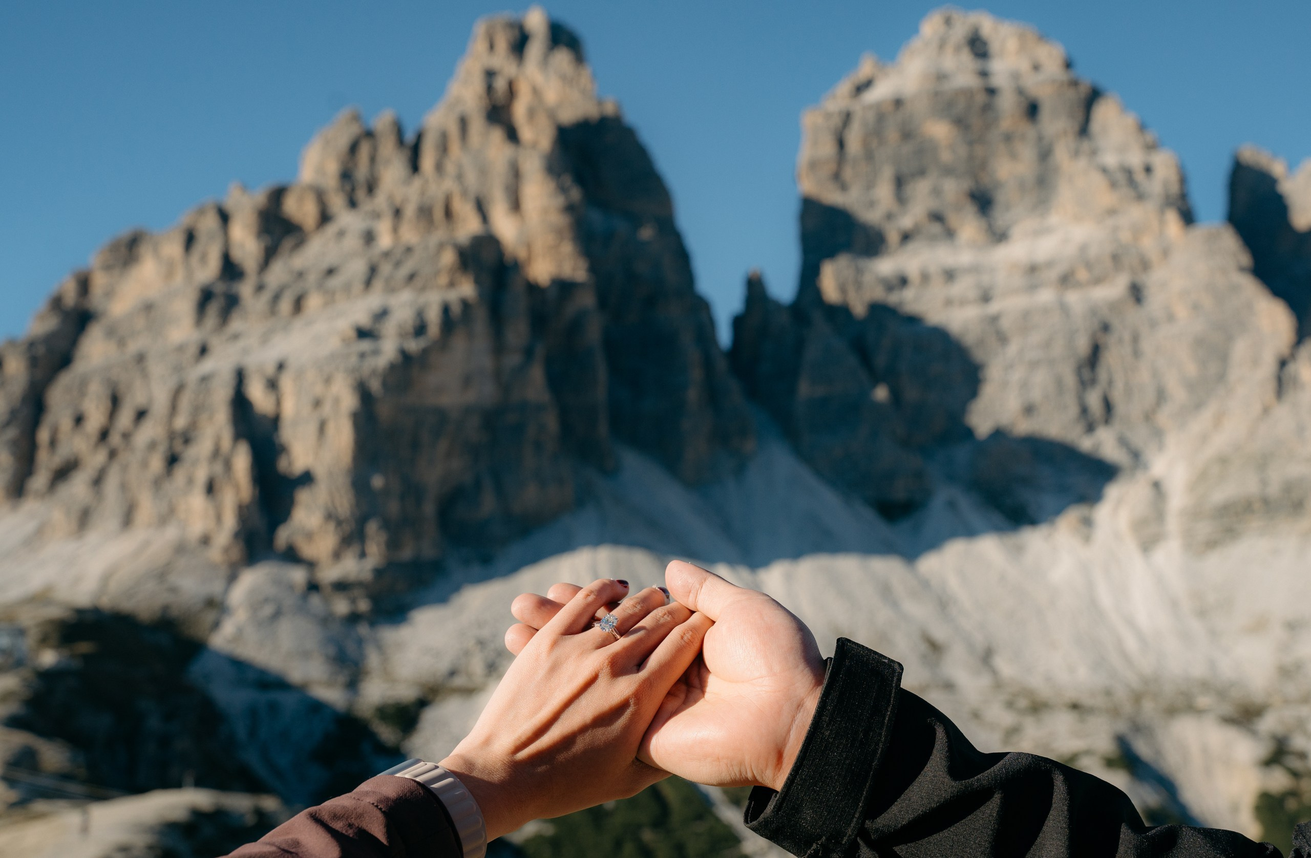 T & C (Cadini di Misurina, Dolomites, Italy). Marriage Proposal Photographer in Verona, Lake Garda and Dolomites| Diana Fedrigo