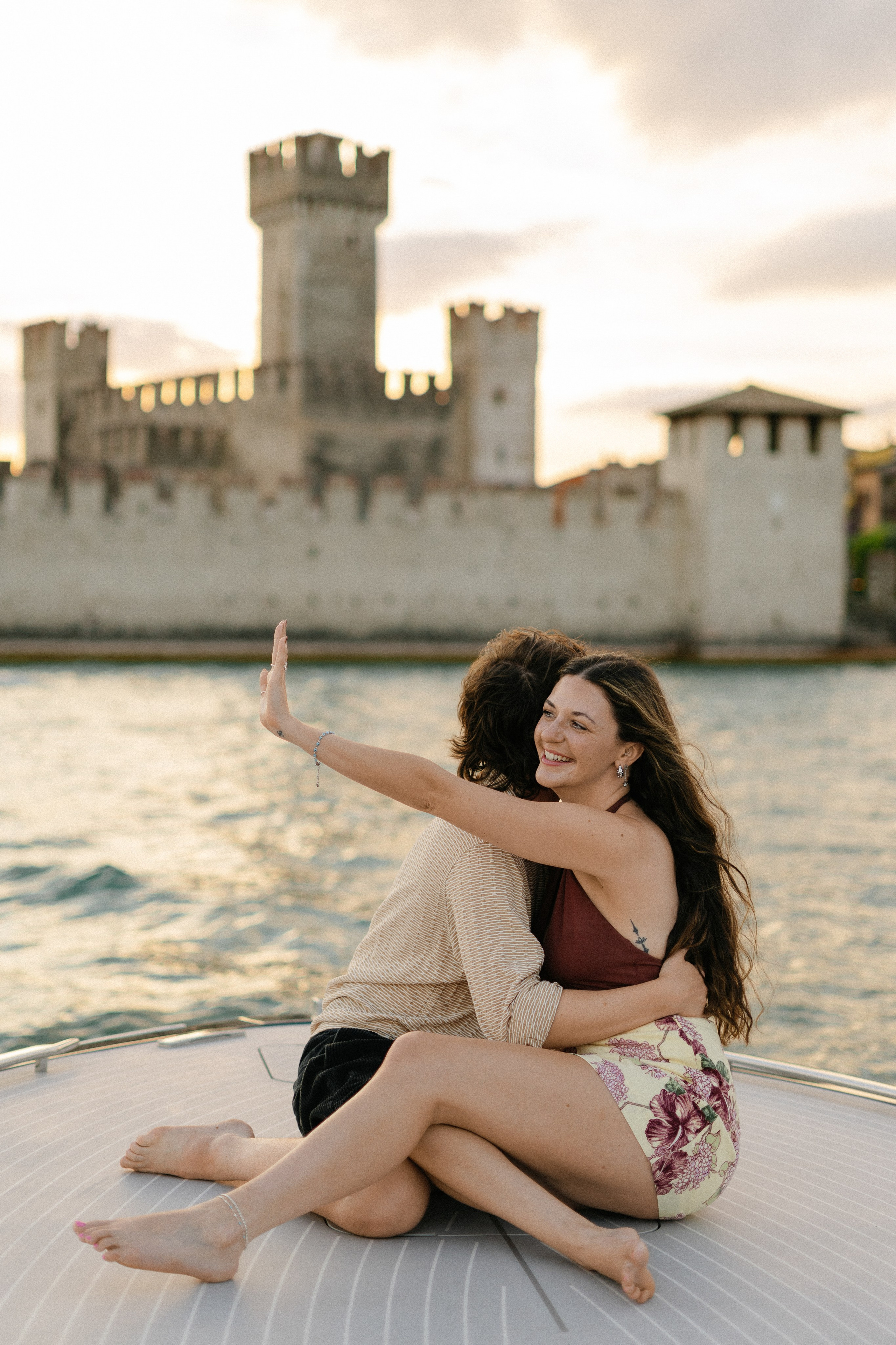 J & A (Sirmione, Lake Garda, Italy). Marriage Proposal Photographer in Verona, Lake Garda and Dolomites| Diana Fedrigo