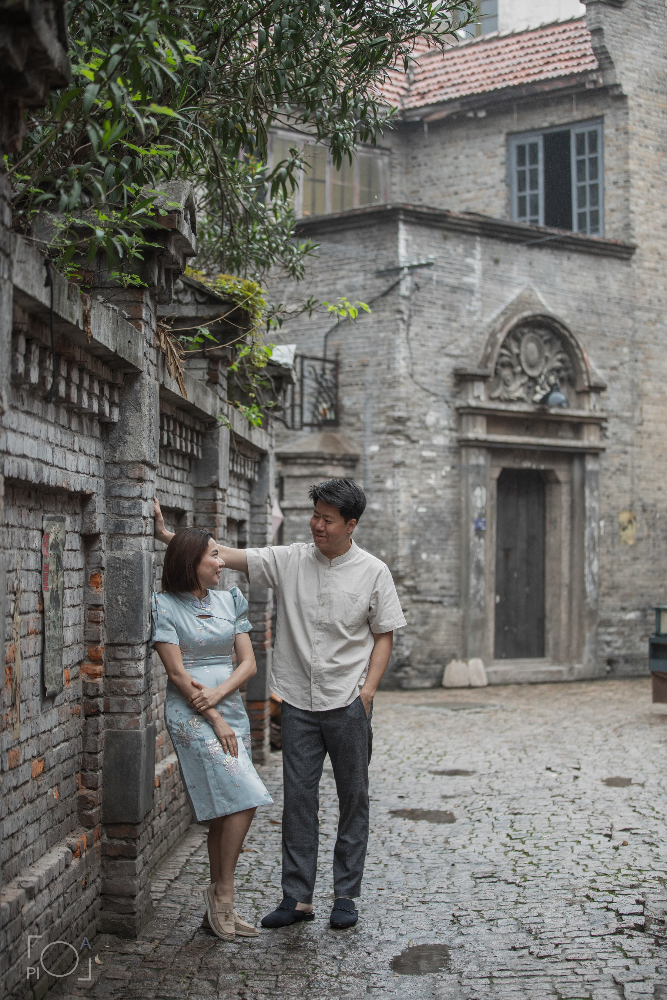 Семейная фотосессия в шанхайской киностудии. Photographer in Shanghai — Lola Pidluskaya