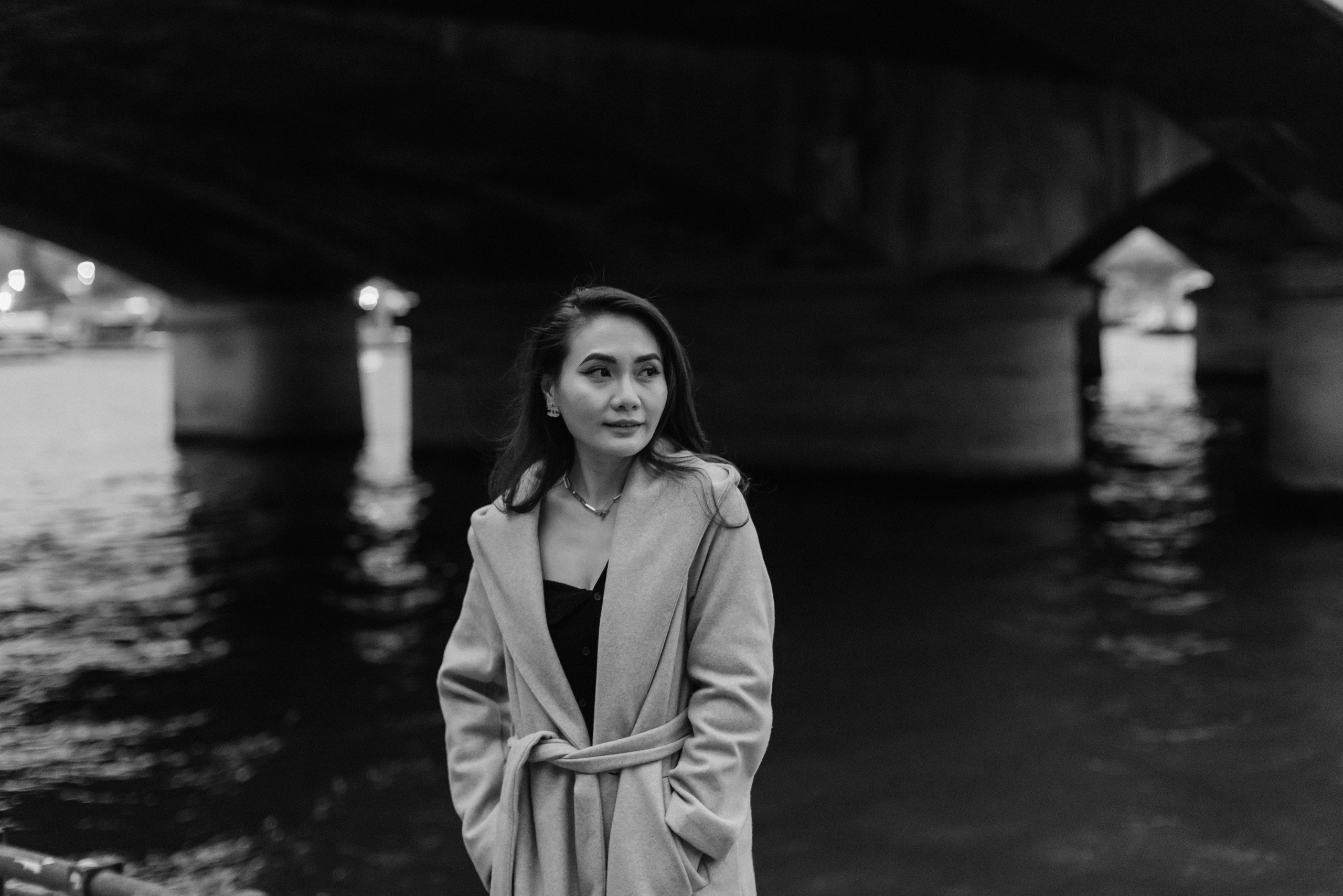 Вне времени. Черно-белое кино у Эйфелевой башни. Ksenia Marchand/ Lifestyle фотограф в Париже