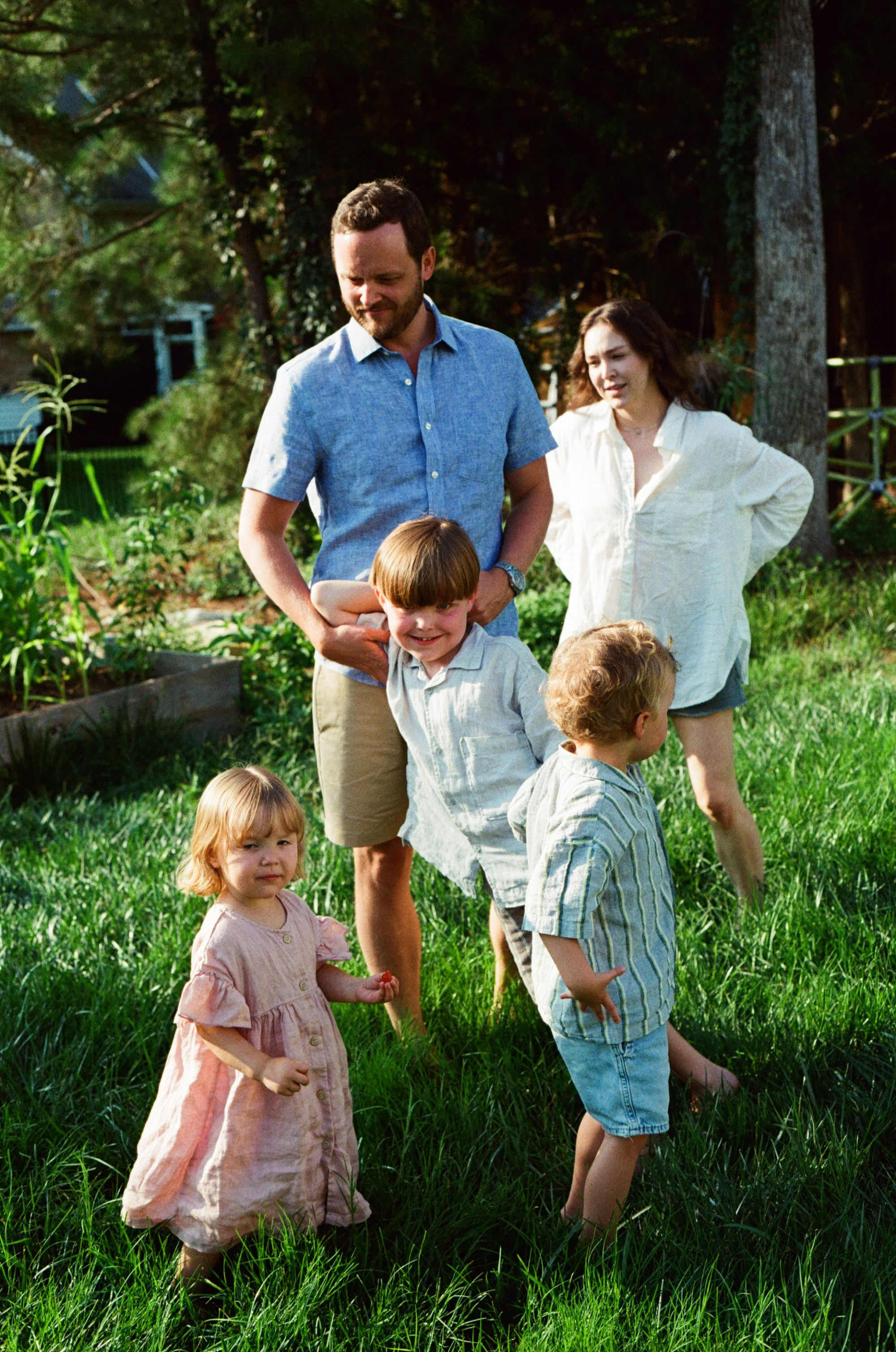 Candid and documentary film family photographer in Moseley, VA