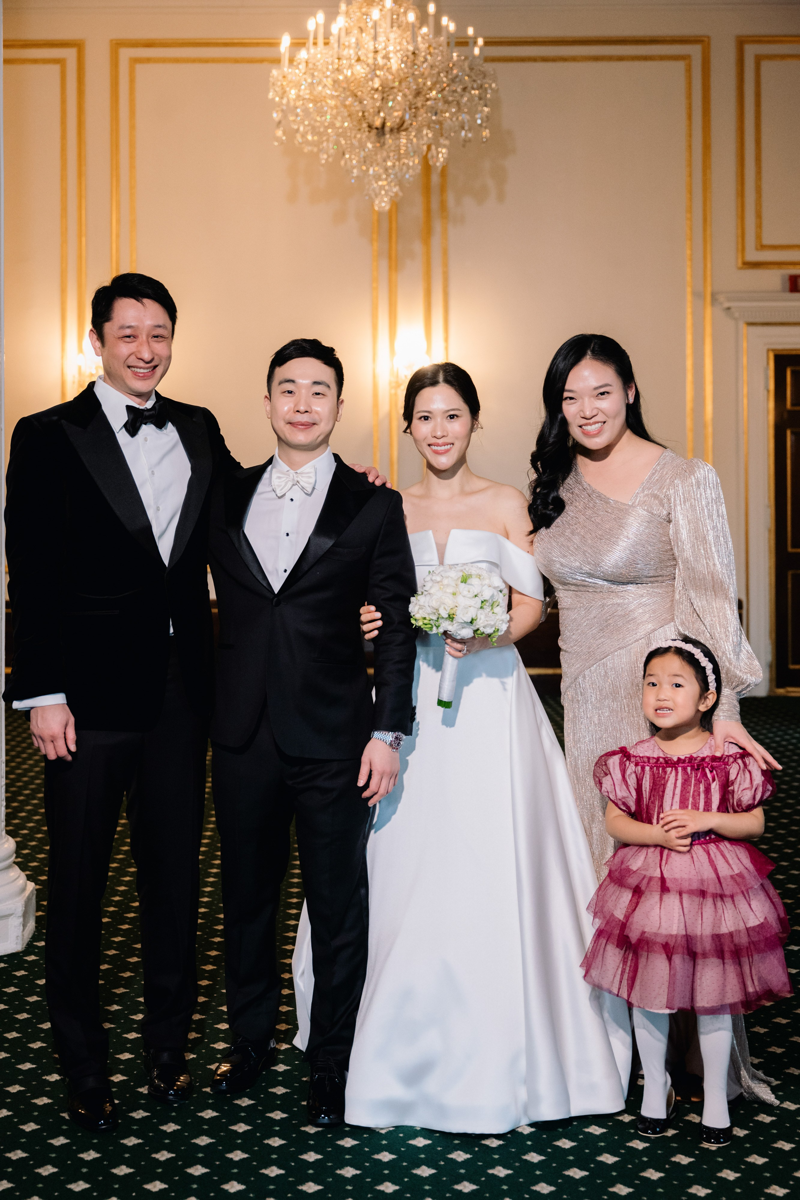 a man in a tuxed suit