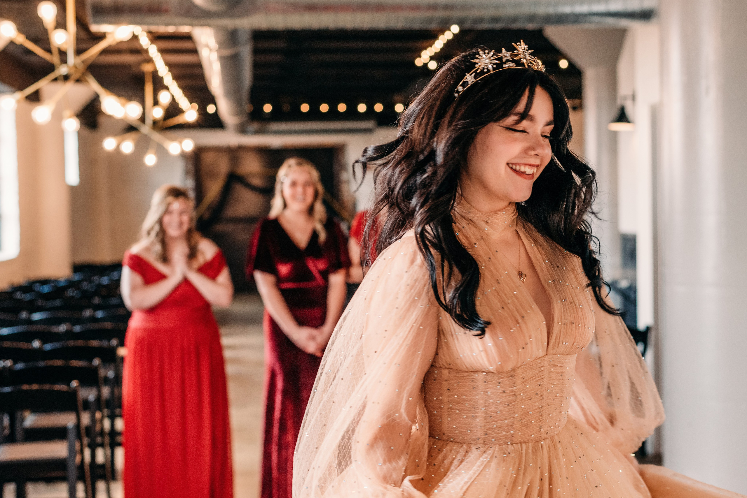 Bold & Dramatic Wedding at The Paper Mill on The Landing | Fort Wayne Wedding Photographer. Alexandria Danielle Photography | Fort Wayne & Indianapolis Wedding Photographer