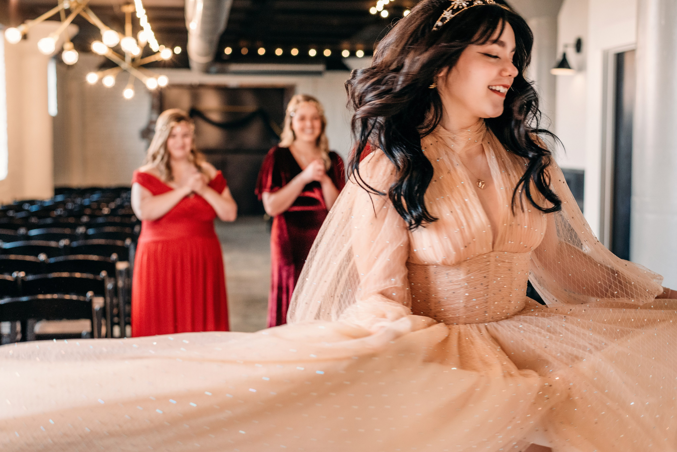 Bold & Dramatic Wedding at The Paper Mill on The Landing | Fort Wayne Wedding Photographer. Alexandria Danielle Photography | Fort Wayne & Indianapolis Wedding Photographer