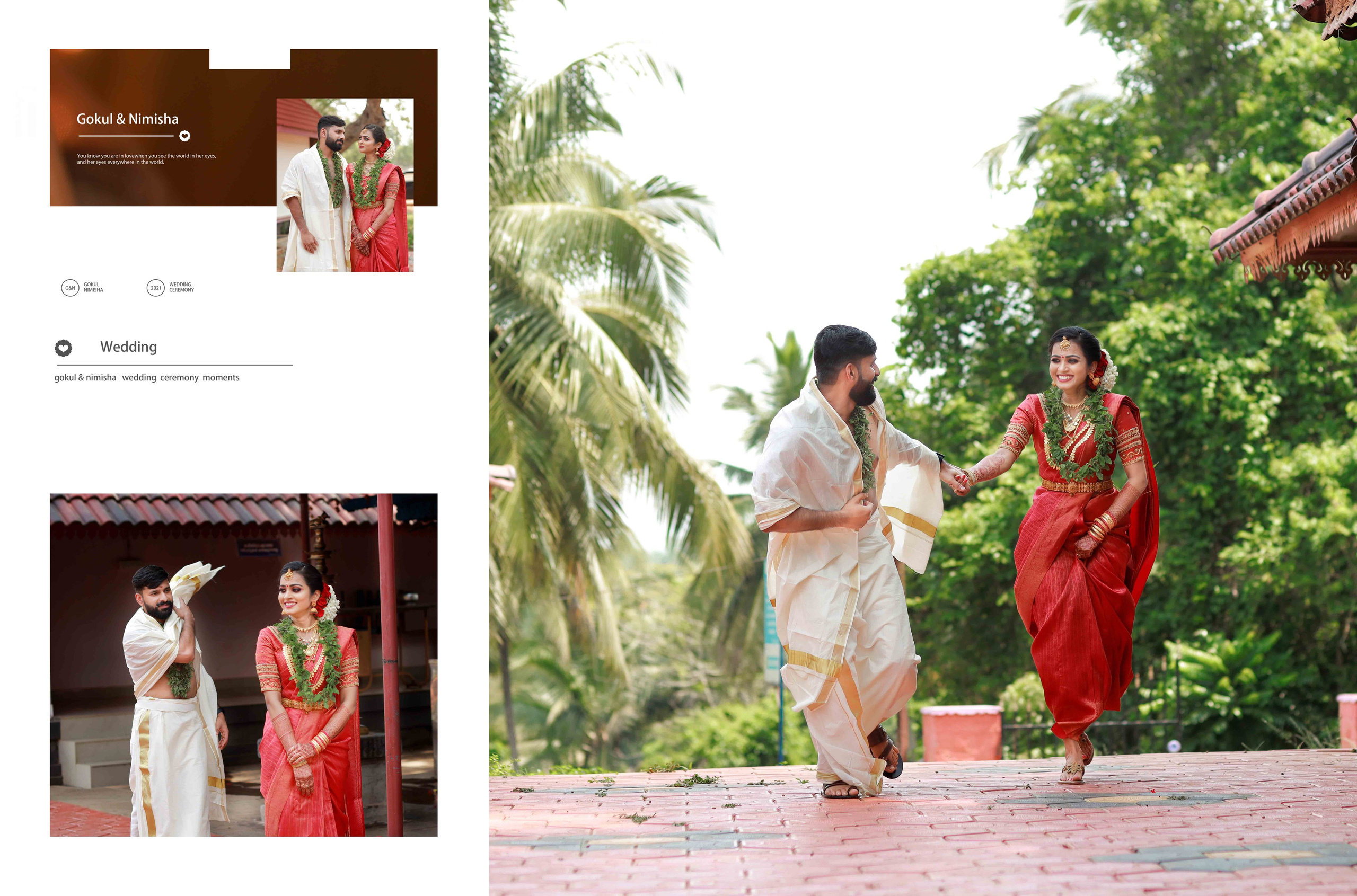 WEDDING ALBUM SHOWCASE. NTURE WEDDING