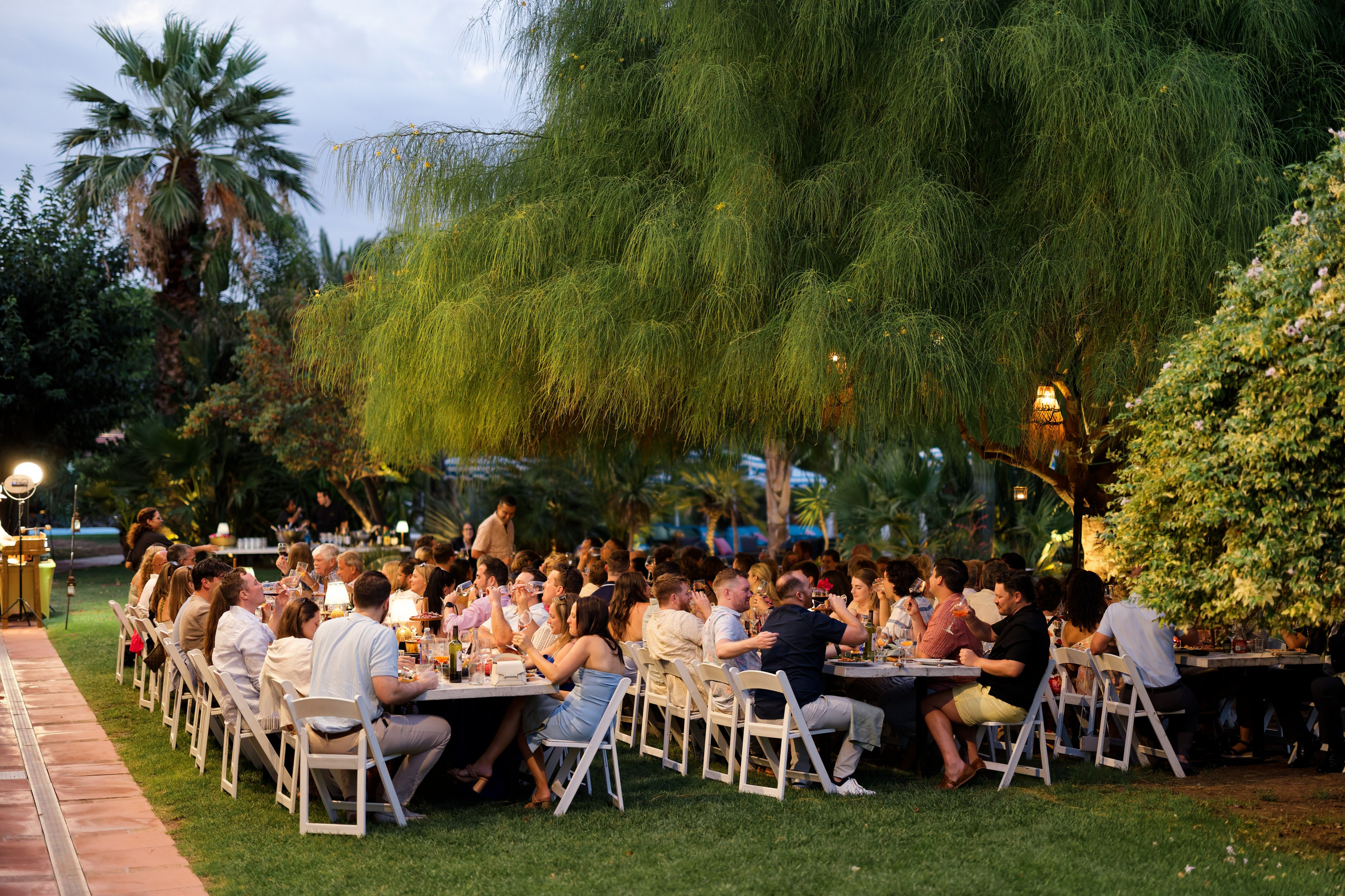 Welcome dinner of Gracie & Joe at Gran Villa Rosa