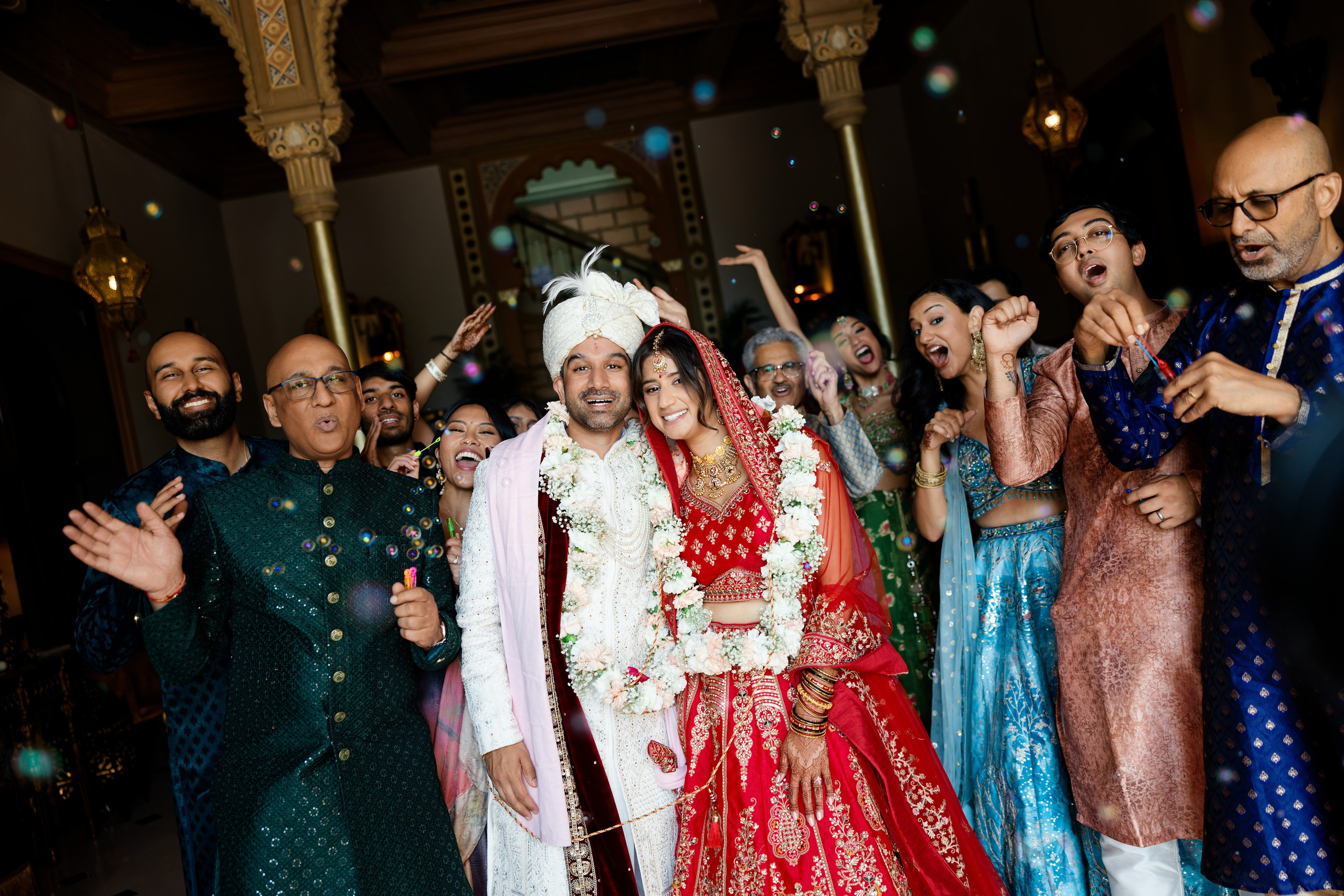 Indian wedding at Gran Villa Rosa, Barcelona