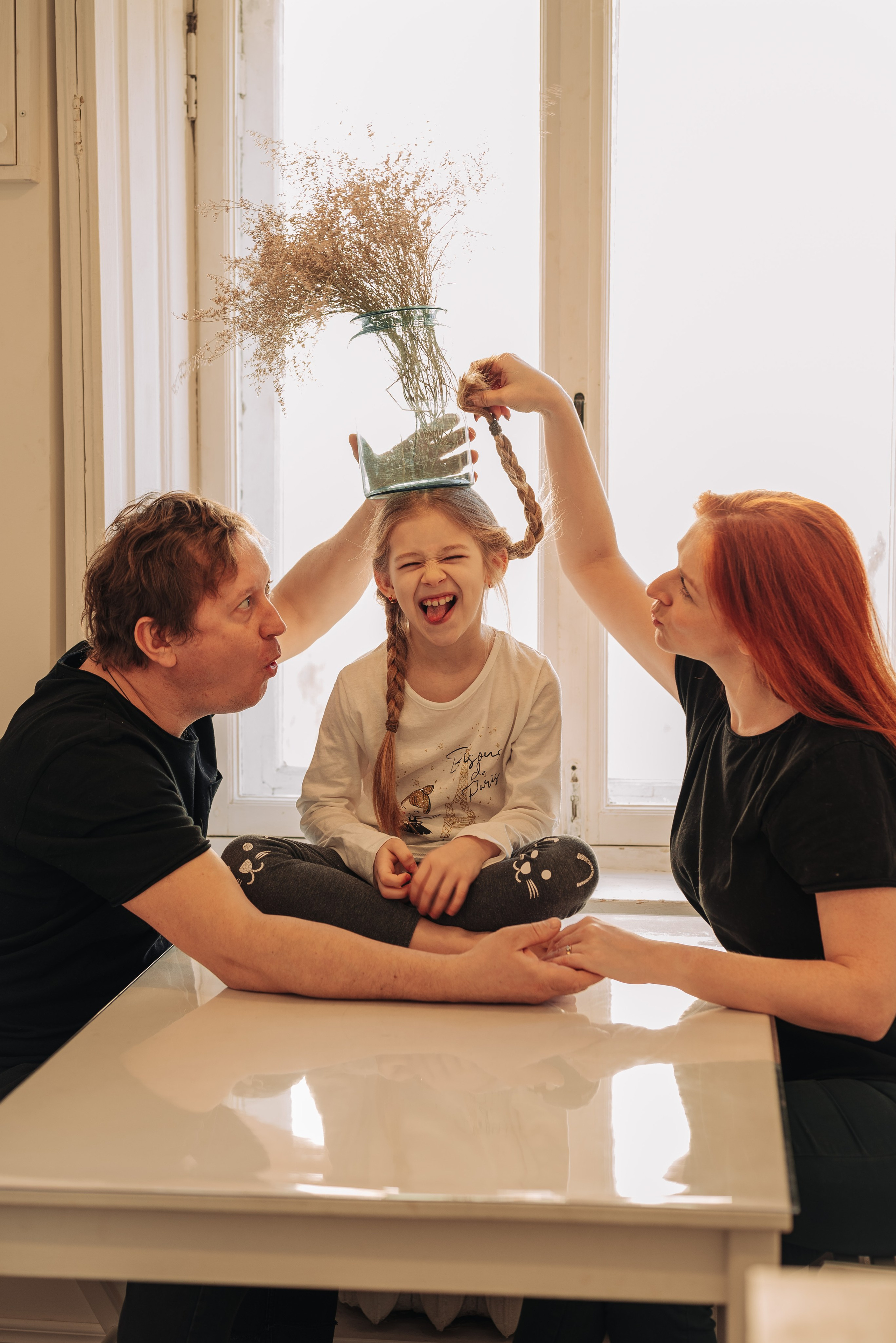Olya, Dima, Elya. Photographer Irina Novikova