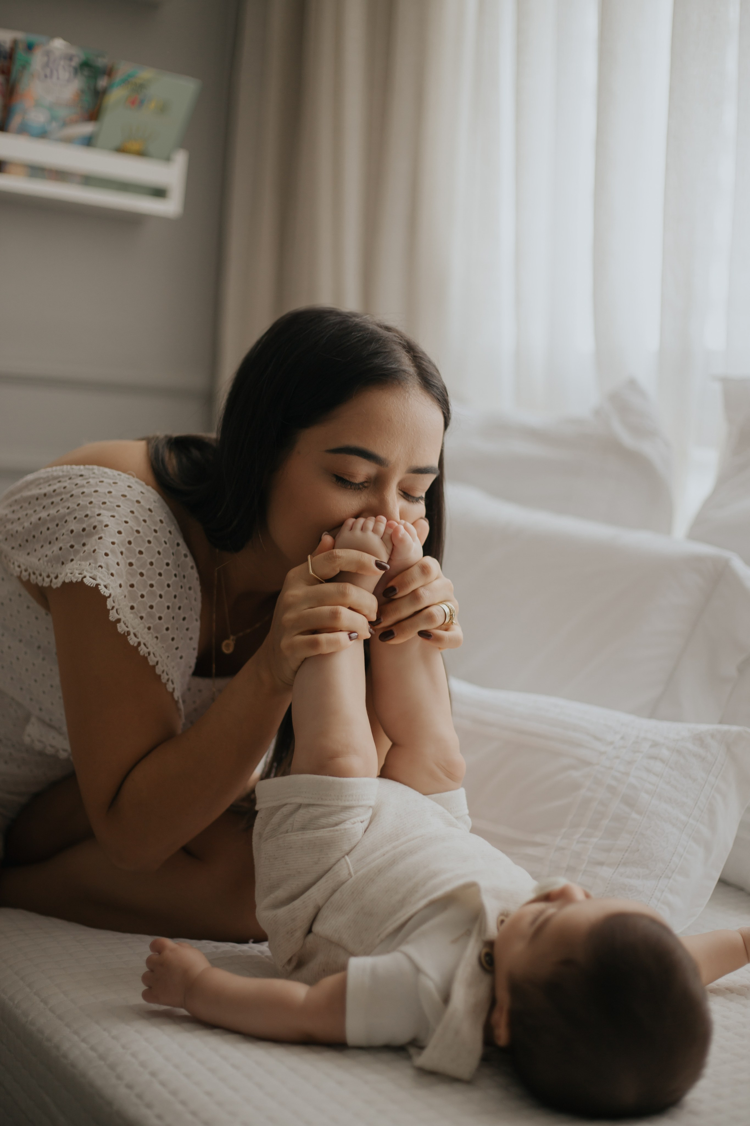 Noah — 6 meses. Amanda Paraizo | Fotógrafa de Parto, Gestante e Família na Grande Vitória — ES