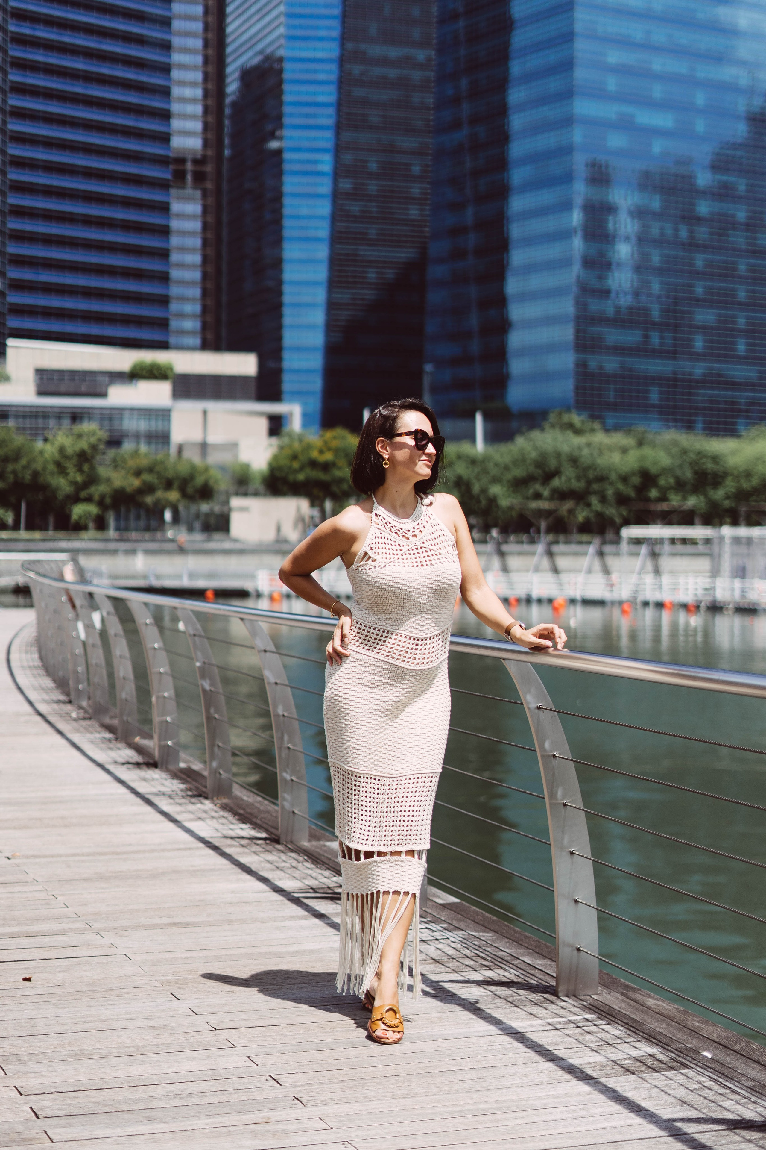 Portrait. Dasha in Singapore