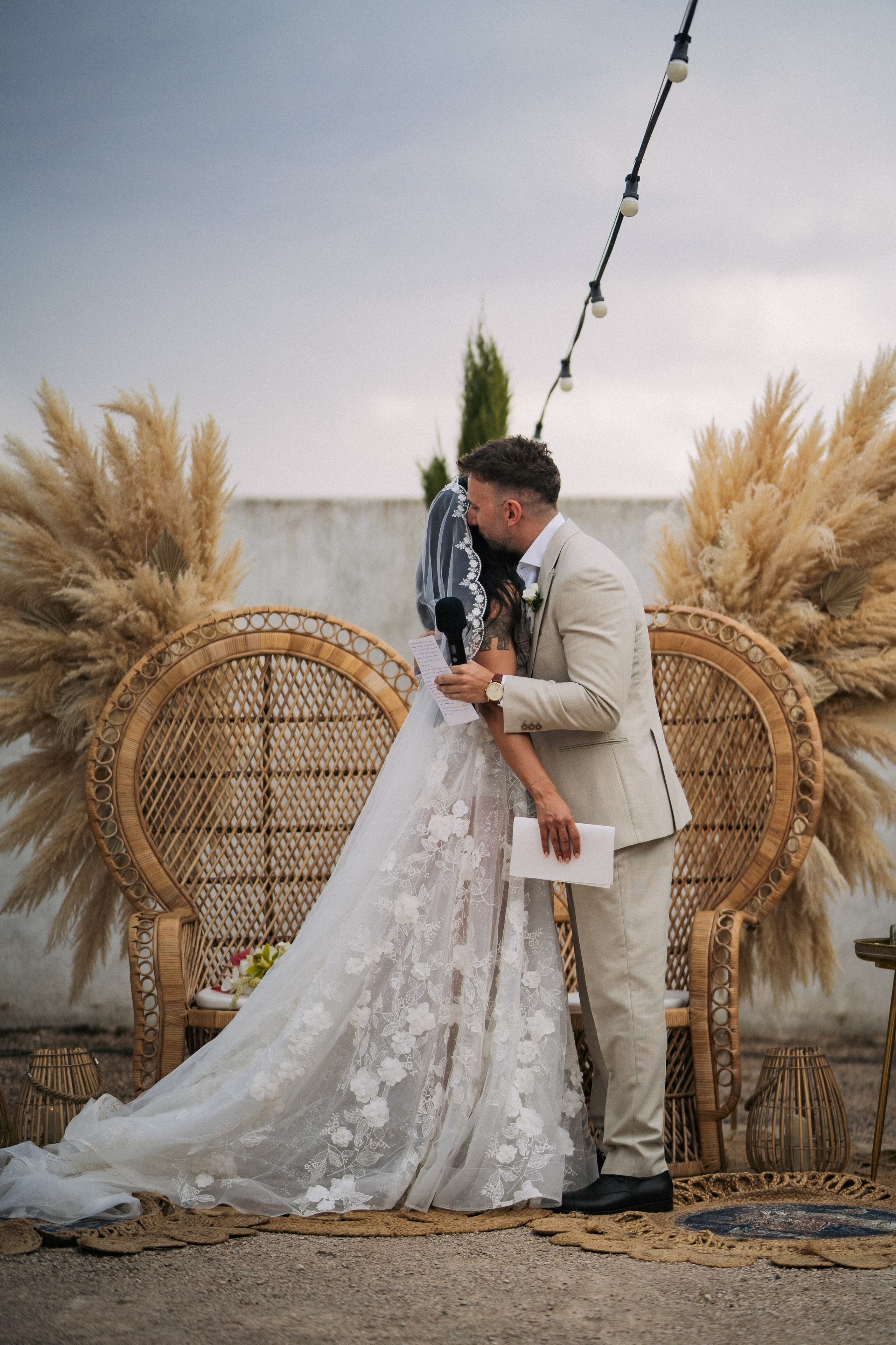 Nerea y Samuel. Christian García