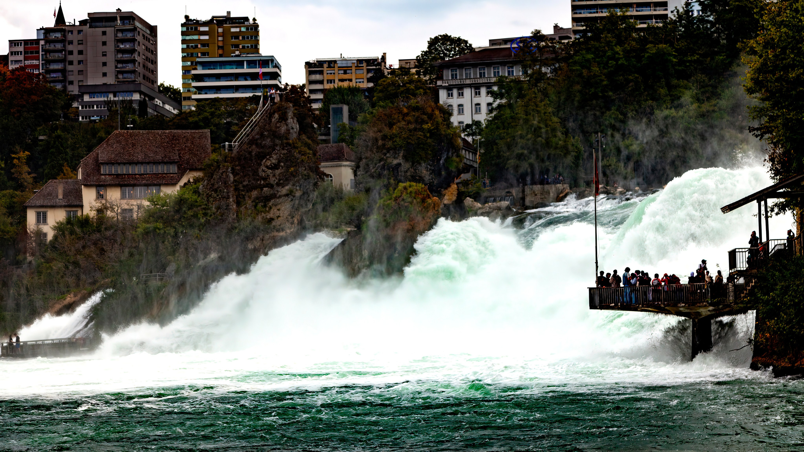 186.Rhine Falls.Switzerland.23.9.2024. Путешествия в формате 360......
