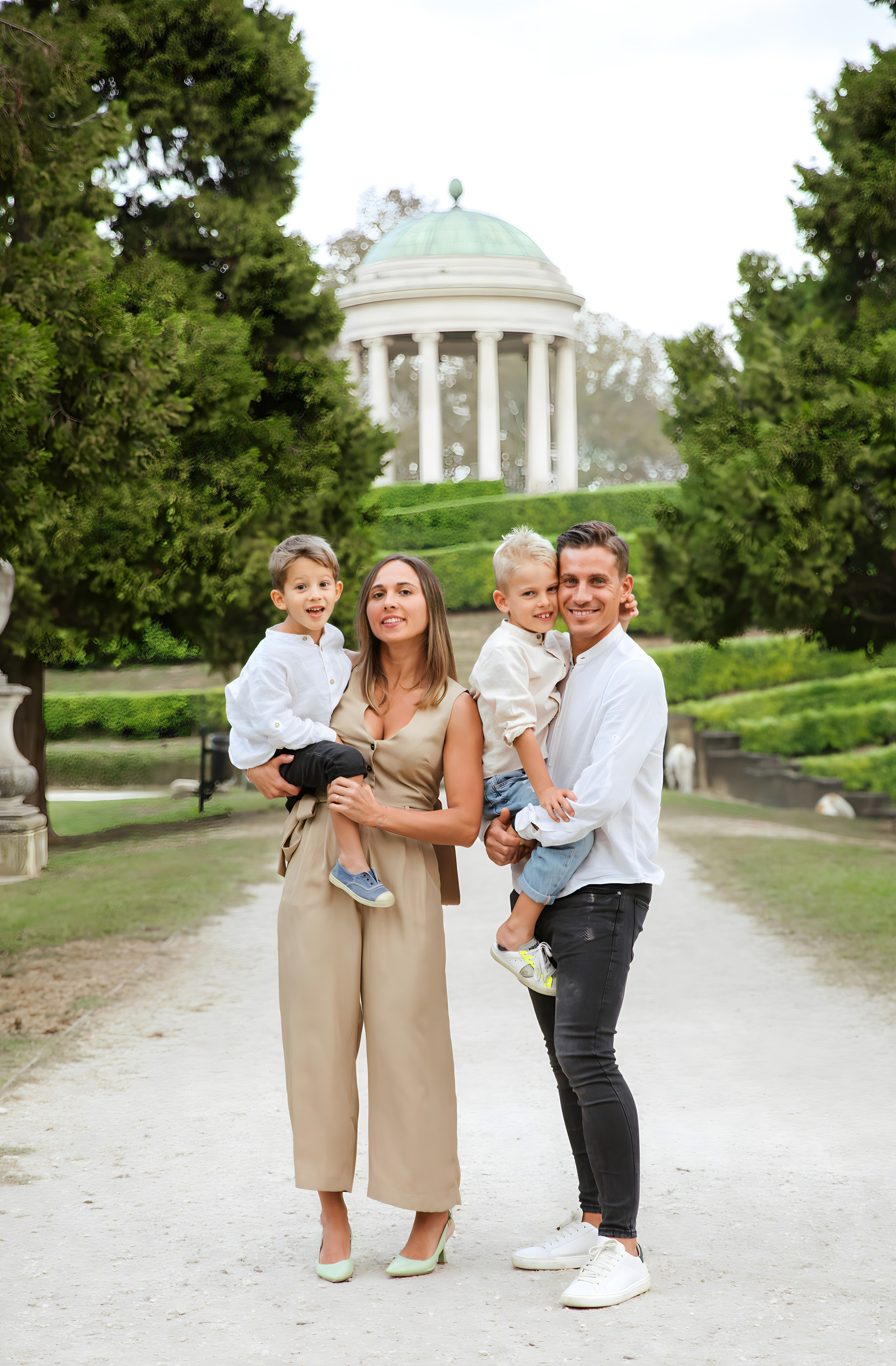 Maggie e la sua bellissima famiglia. Luci e Capricci Photography