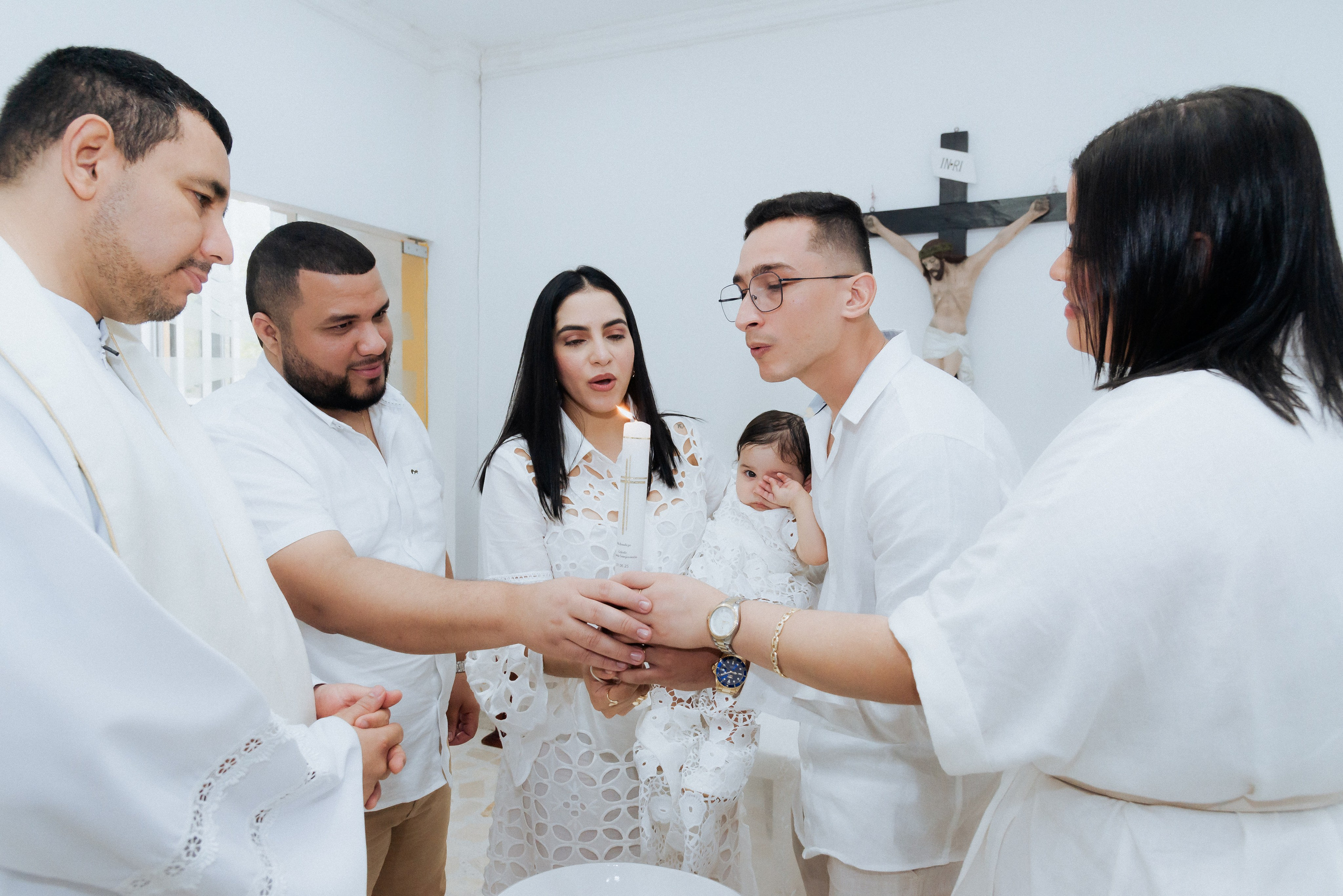 BAUTIZO CELESTE. Fotógrafo David Yance