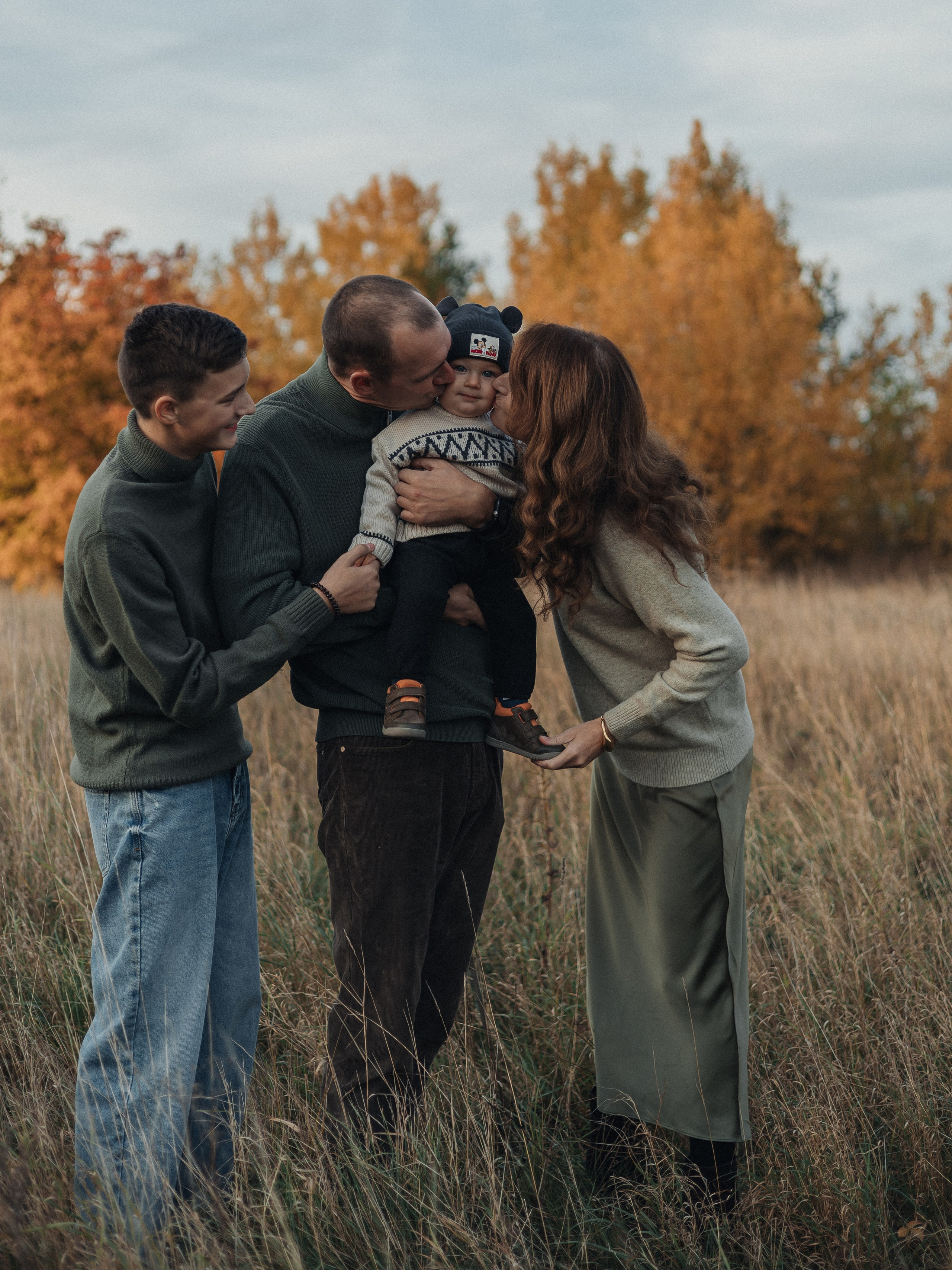 Инна, Юра, Артём и Егор. Семейный фотограф в Таллинне Дарья Кивимейстер