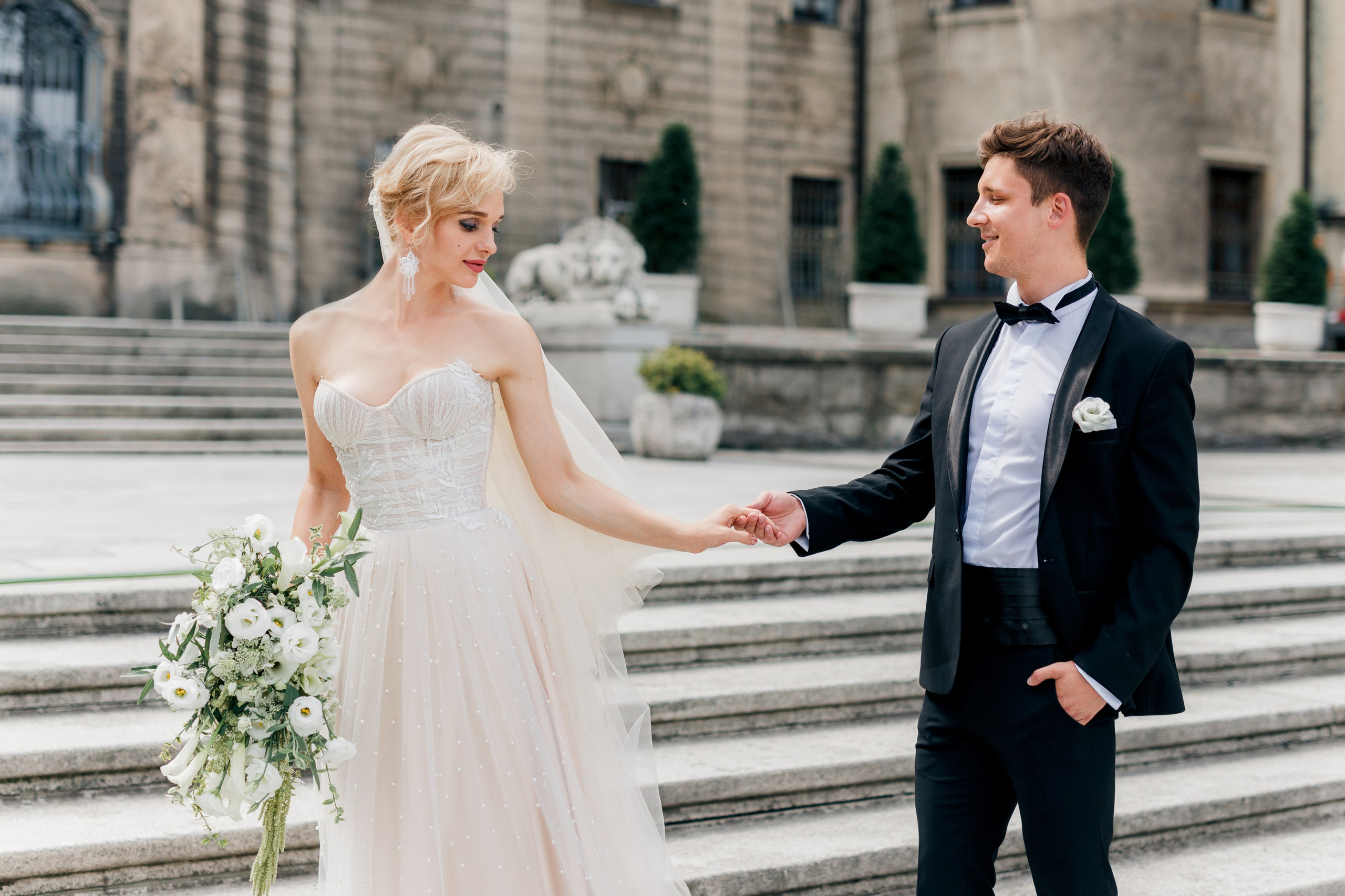 Kasia&Mateusz, Można Zamek. Photograph Katarina