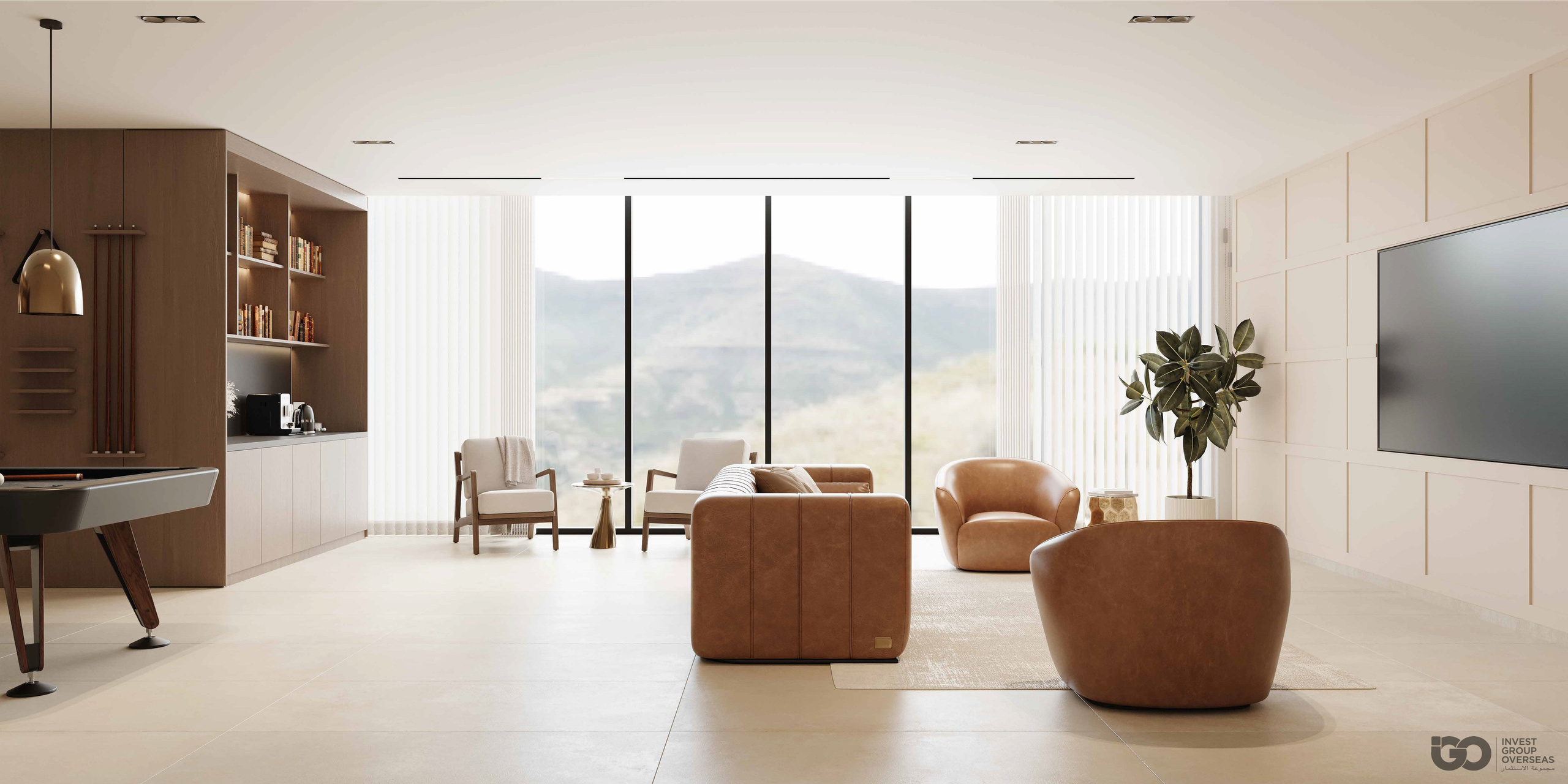 Multipurpose Room. (Option 2) PARAGON by IGO. Aslantashu