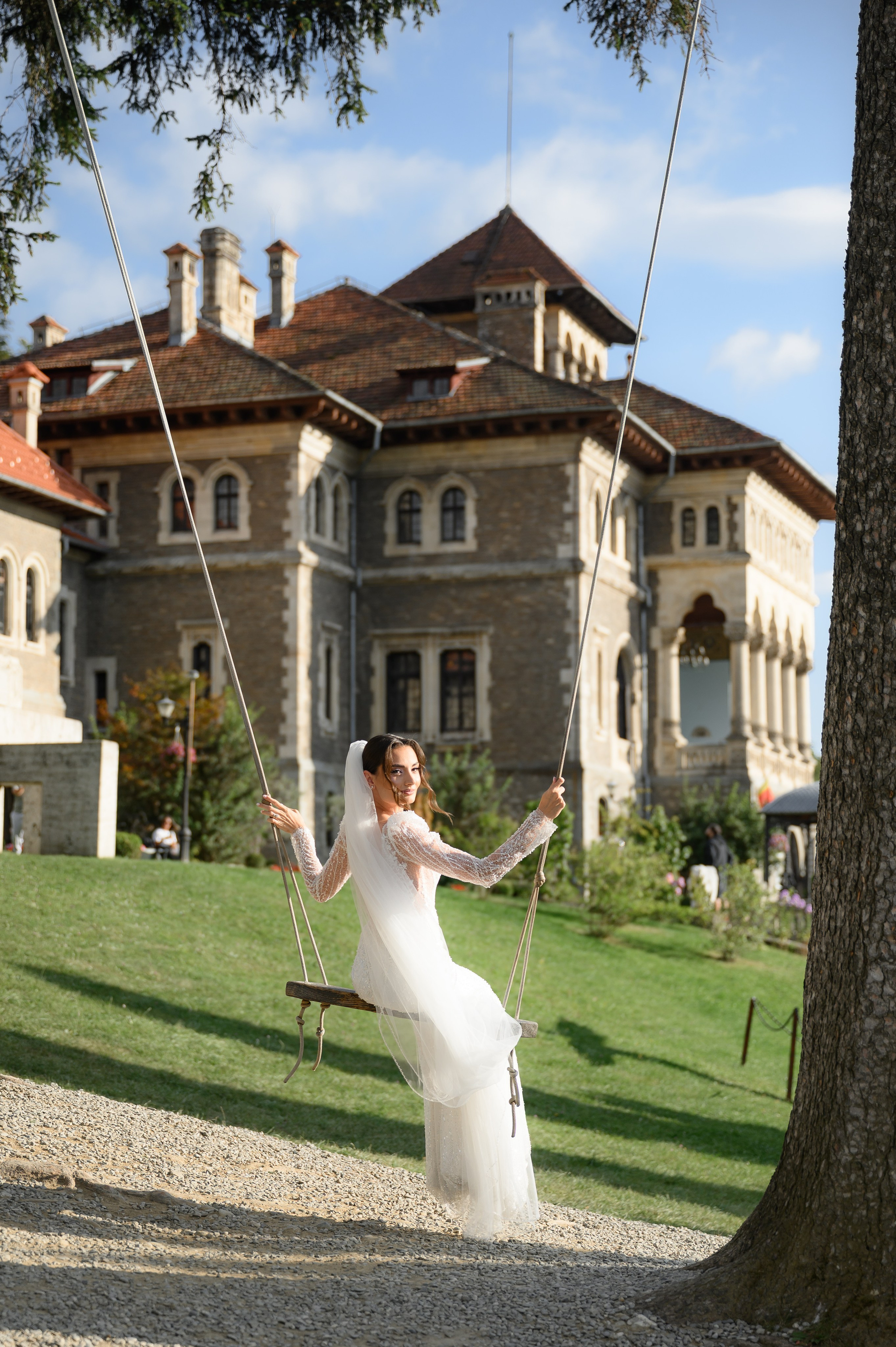 Mălina & Silviu – ședință foto la Castelul Cantacuzino | Fotograf nuntă