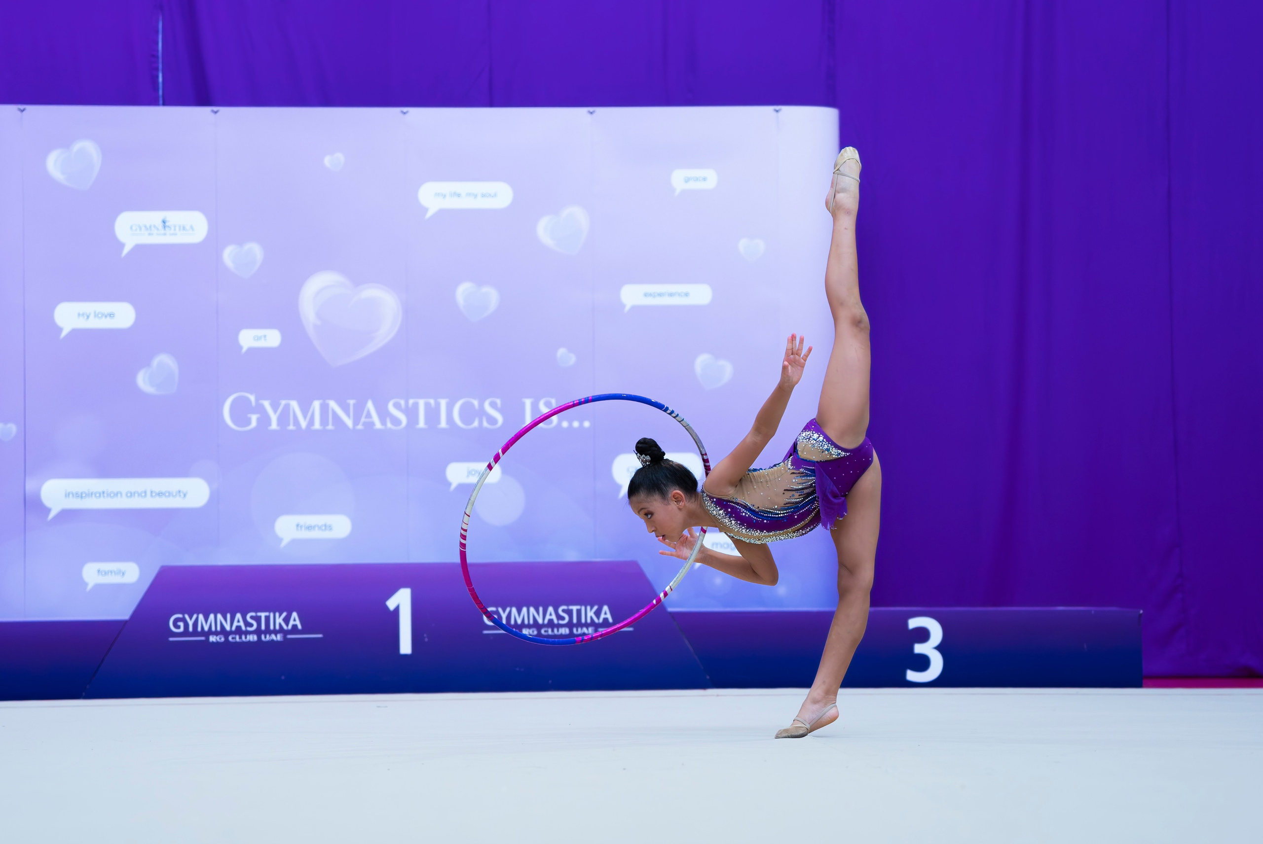 Grace of Love 2025 | February 15 | Dubai, UAE. Gymnastics and dance photography UAE by Kamilla Khasanova