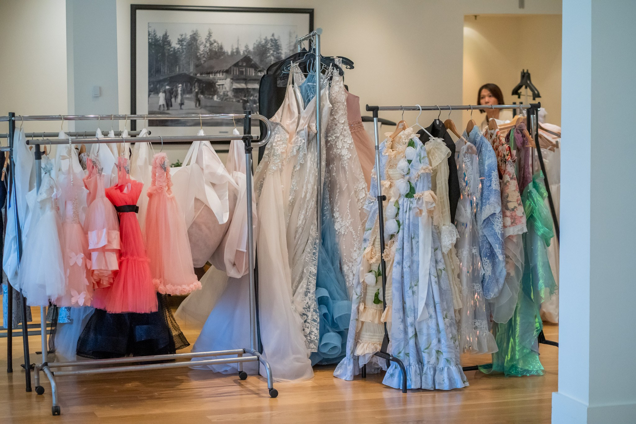 The blooms BTS. Vancouver Kids Photographer