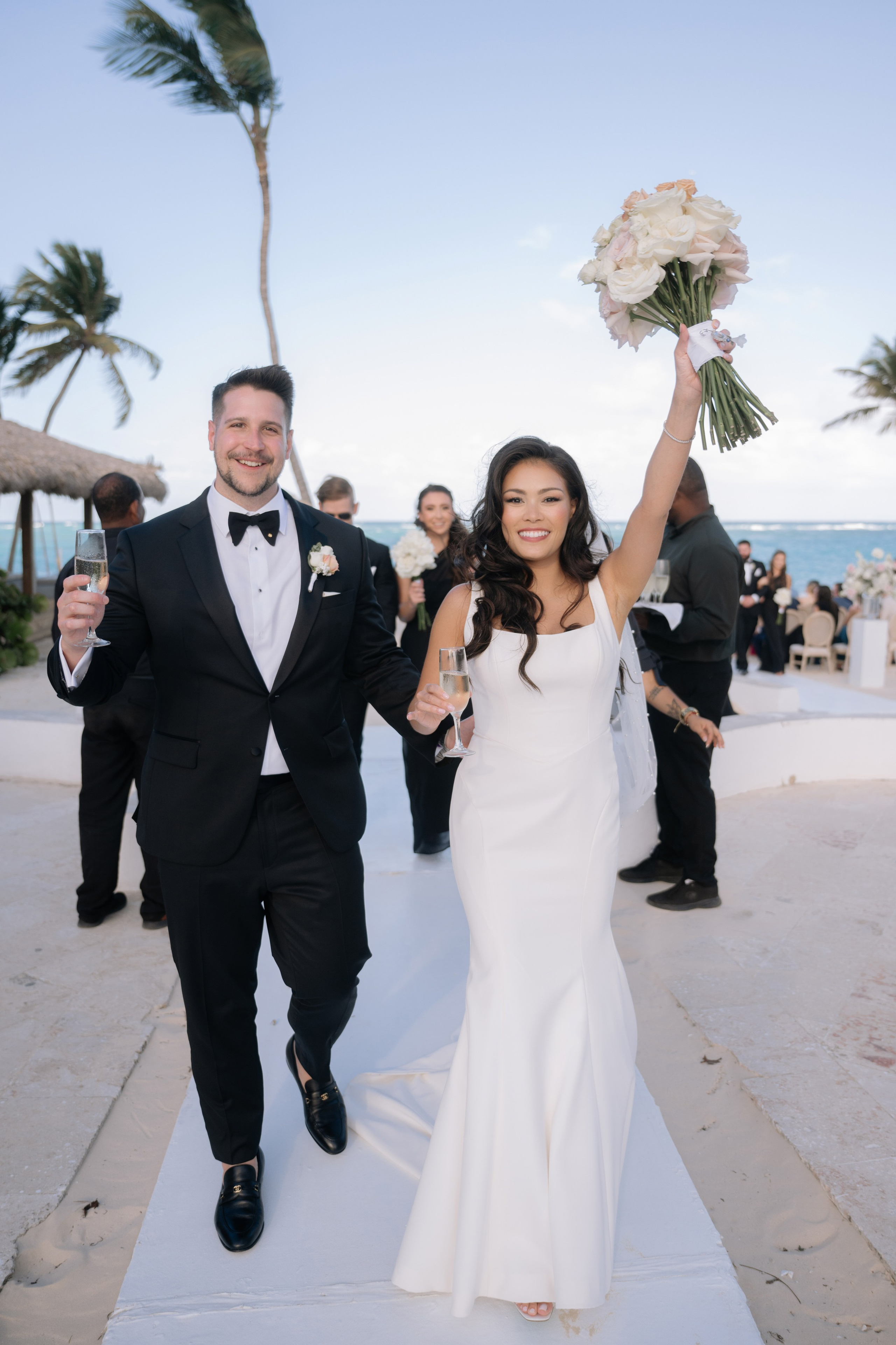 Vyvy & Evan’s Dream Wedding at Kukua Beach Club — Punta Cana Venue