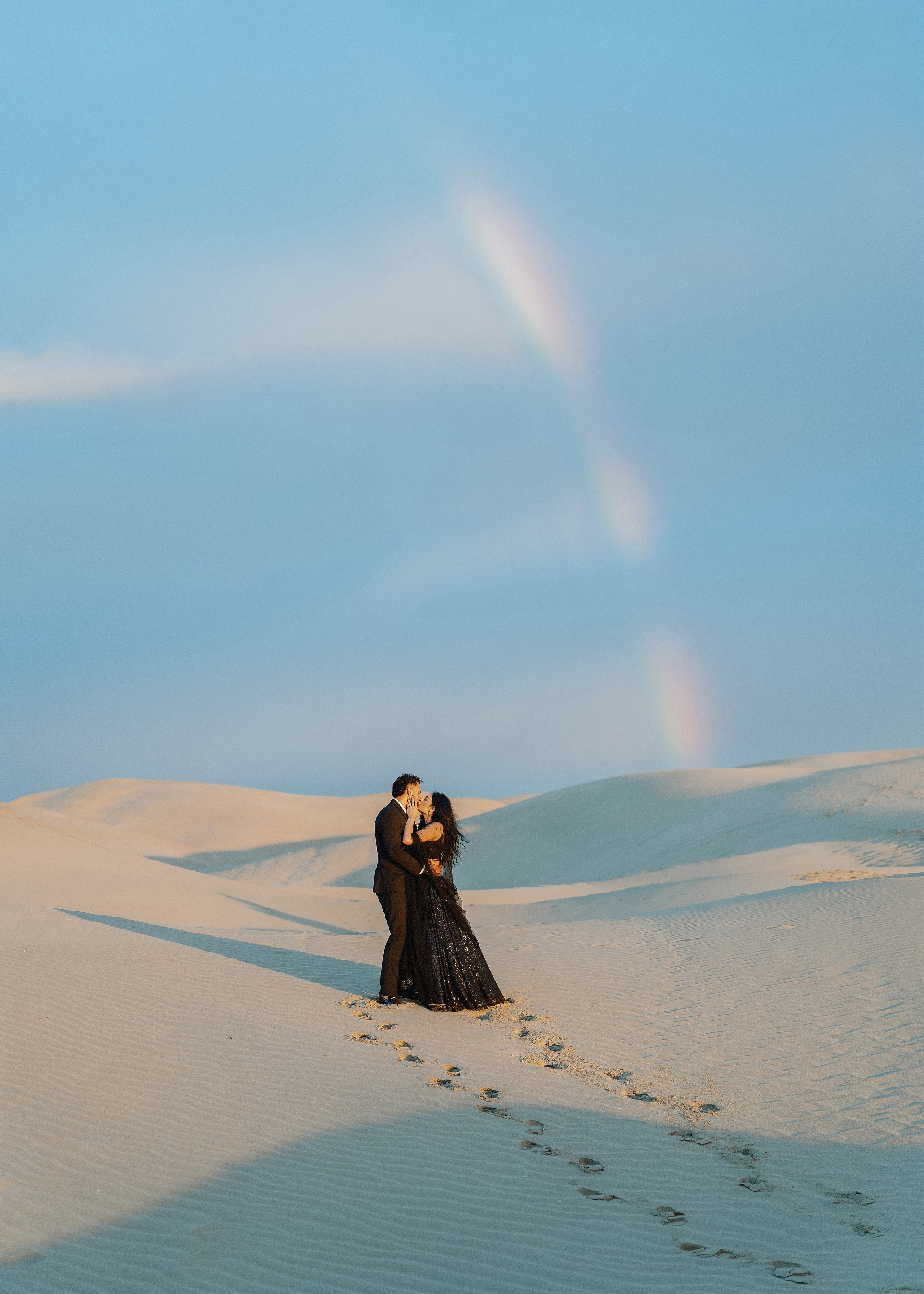Elopement at Pismo Beach Sand Dunes, California. Wedding Photography & Videography Team in California, Los Angeles, San Francisco, San Diego and Travel