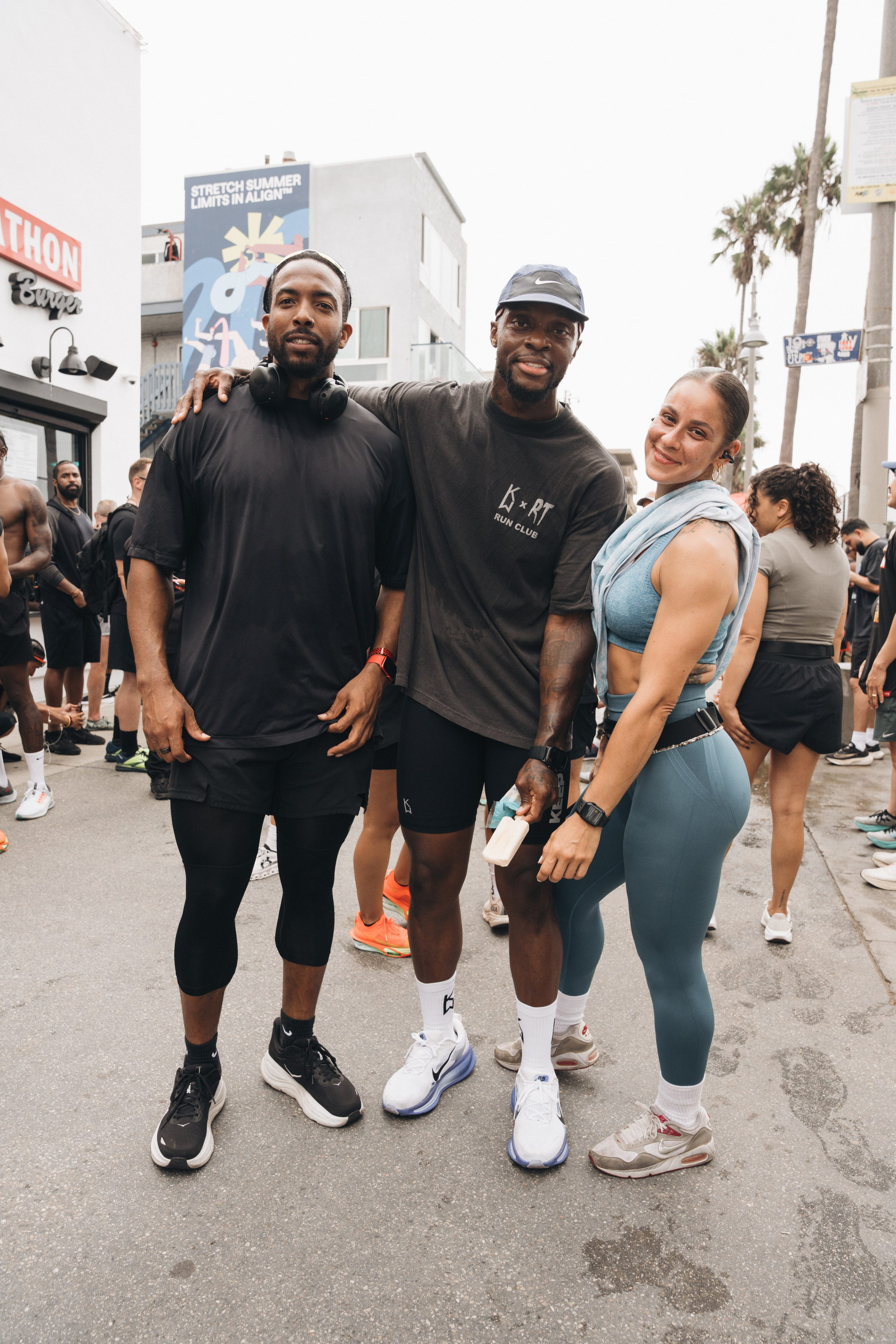 Keep Winning & Revenge Tour Run Club. Santa Monica based photographer Kristina Vasilenko