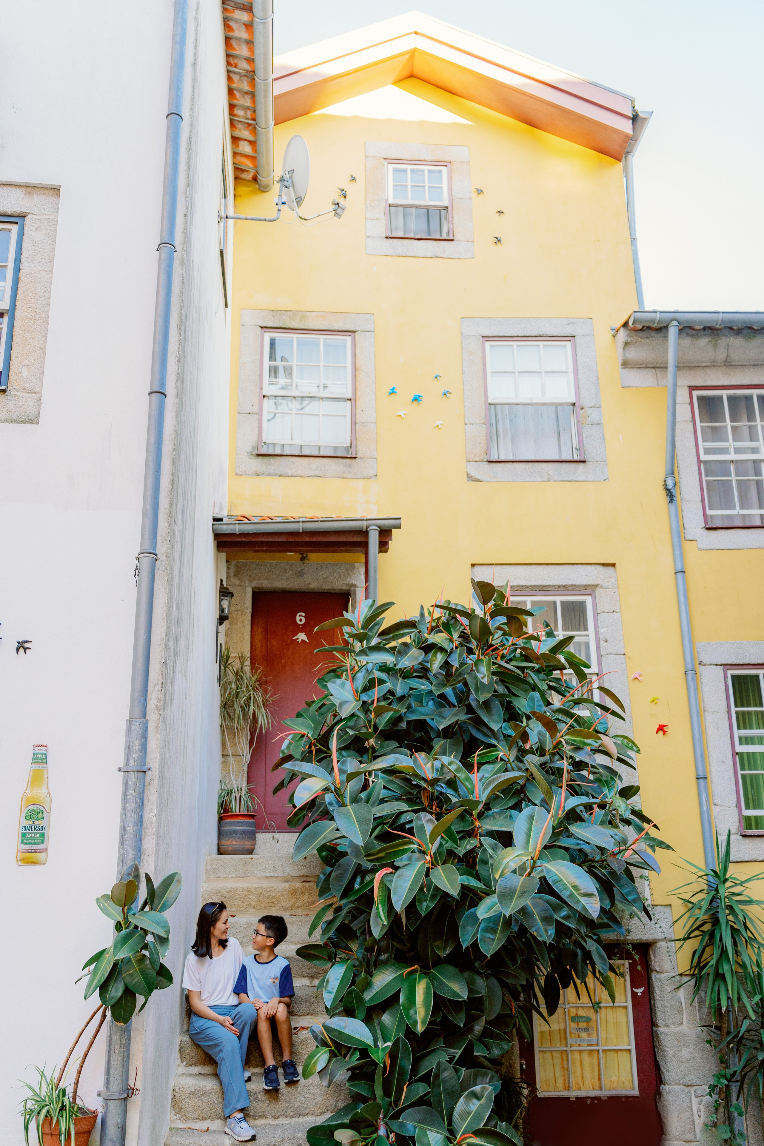 Мама и сын в Порту. Фотограф в Португалии Полина Готовая