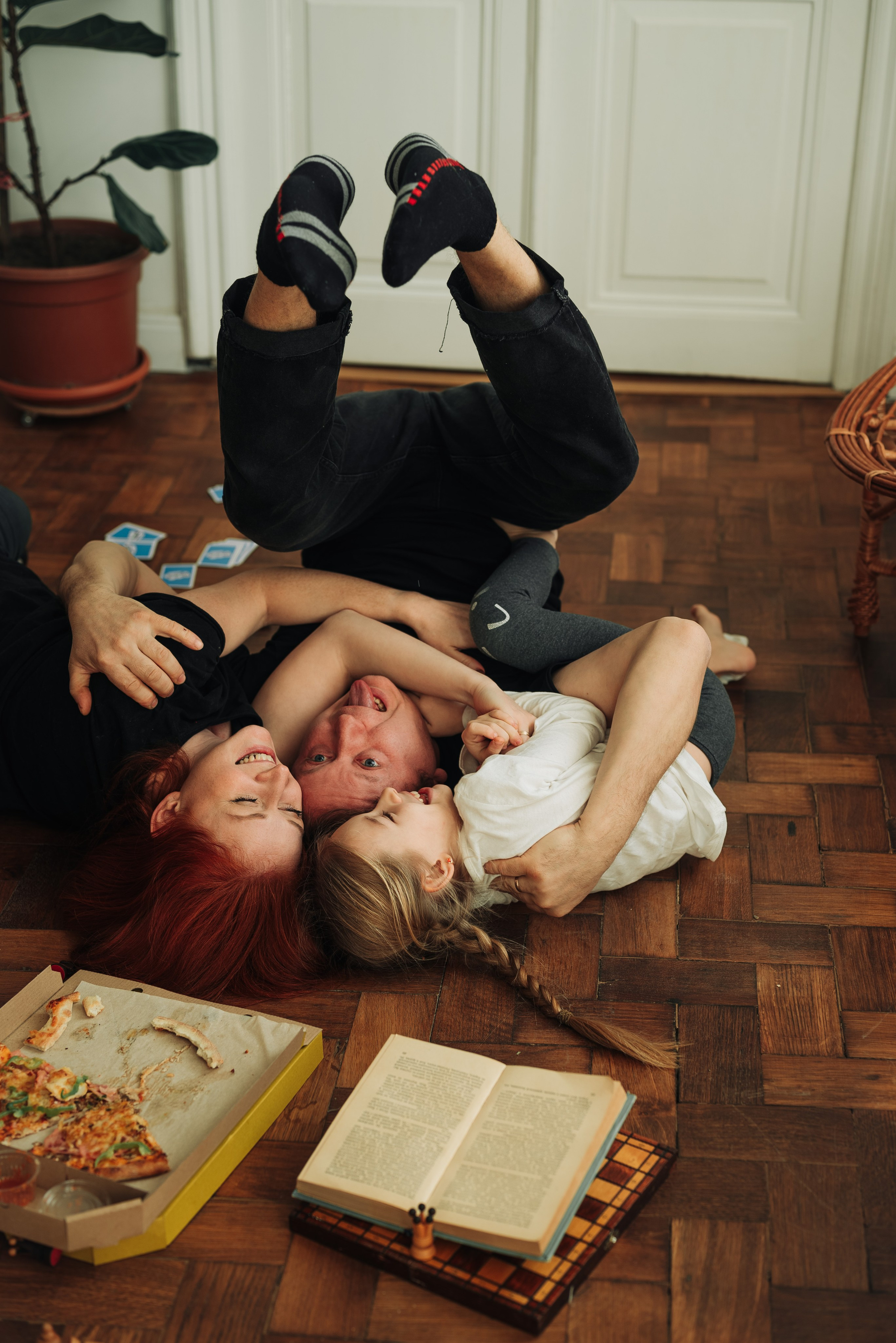 Olya, Dima, Elya. Photographer Irina Novikova