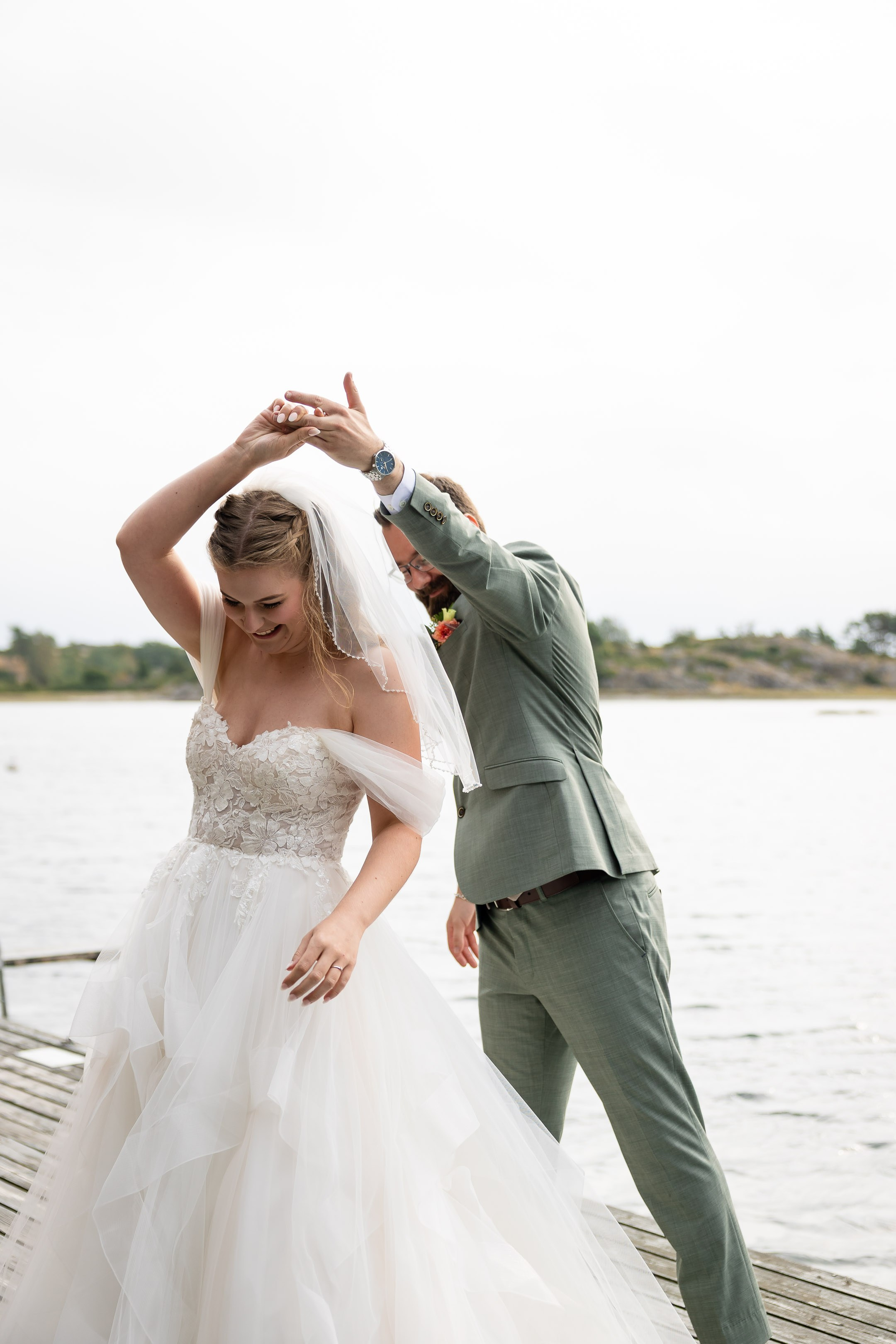 Bryllupsfotografering på Tromøya i Arendal. Bryllupsfotograf i Oslo og Rogaland — Meisal Media