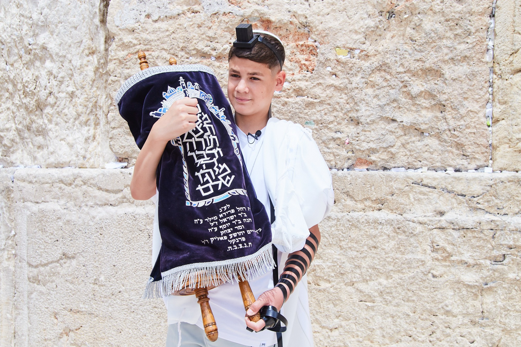 Бар-мицва на Котеле 2. Портретный и репортажный фотограф в Израиле Рома Бирман