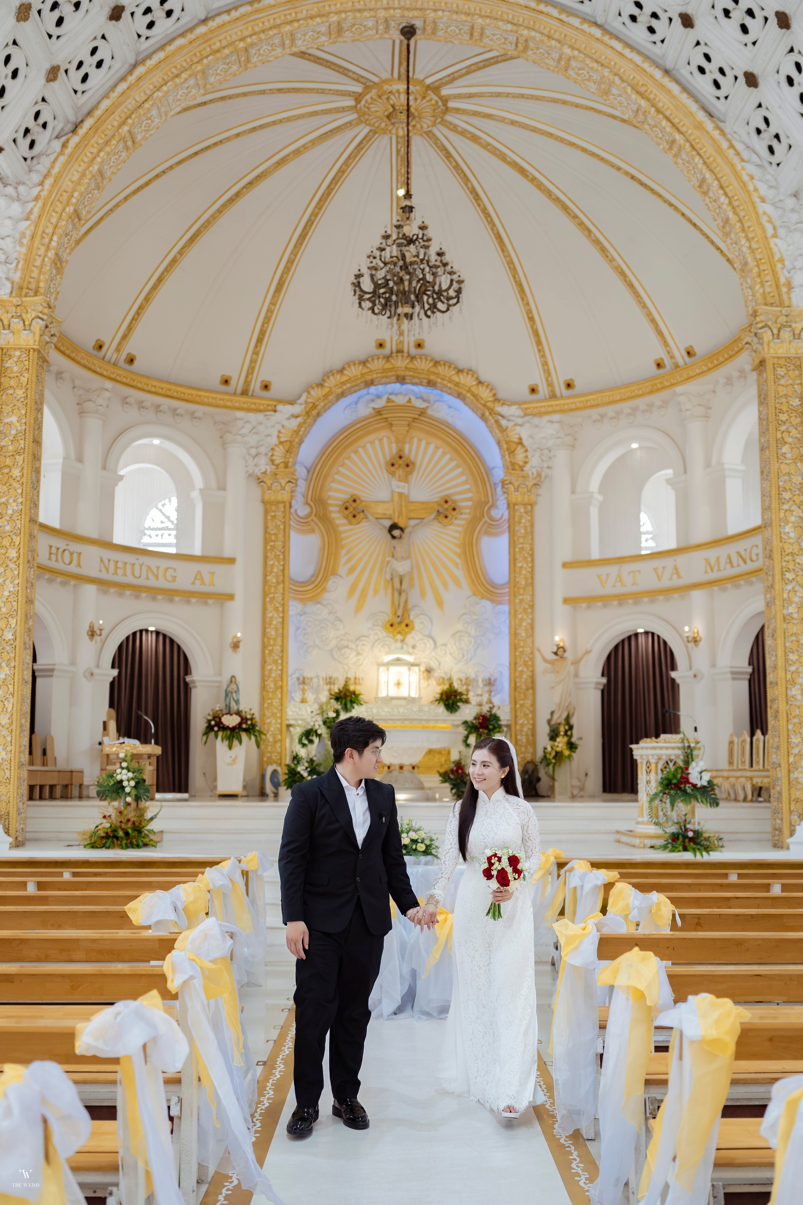 NHÀ THỜ — ANH & TRANG. WEDDING PHOTOGRAPHER IN VIETNAM
