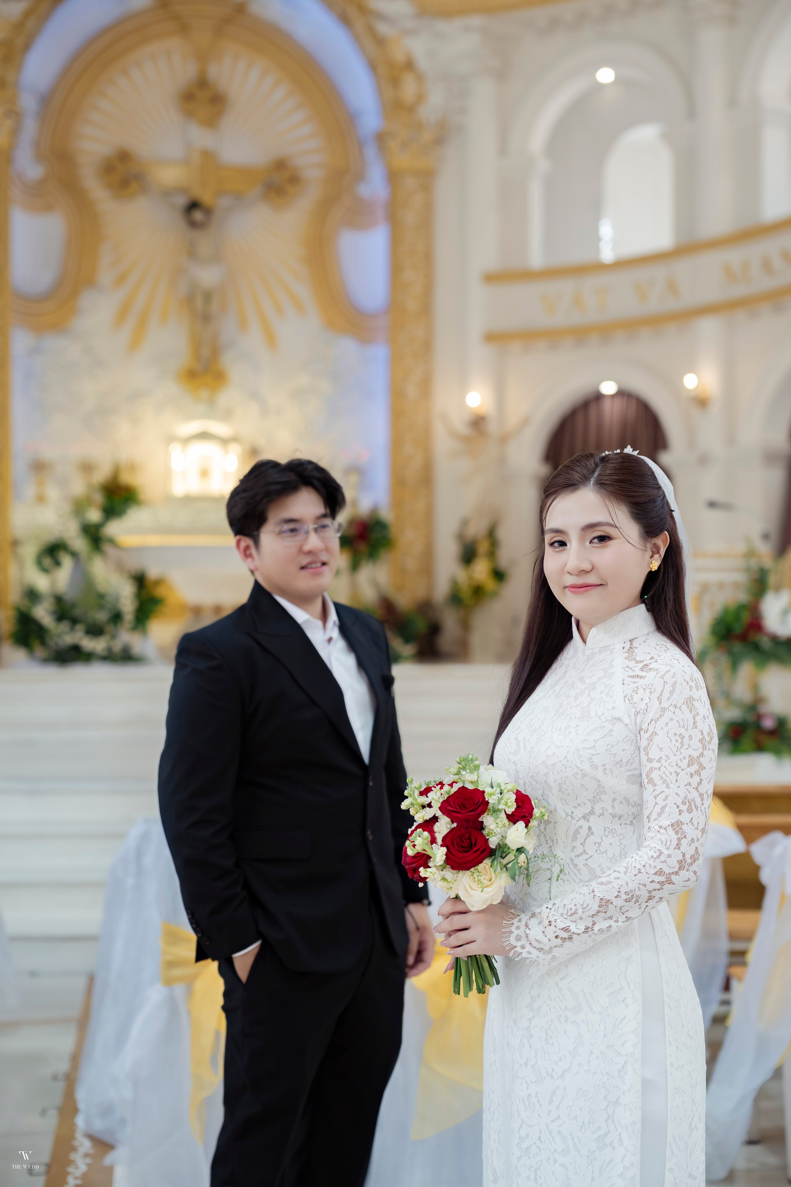 NHÀ THỜ — ANH & TRANG. WEDDING PHOTOGRAPHER IN VIETNAM