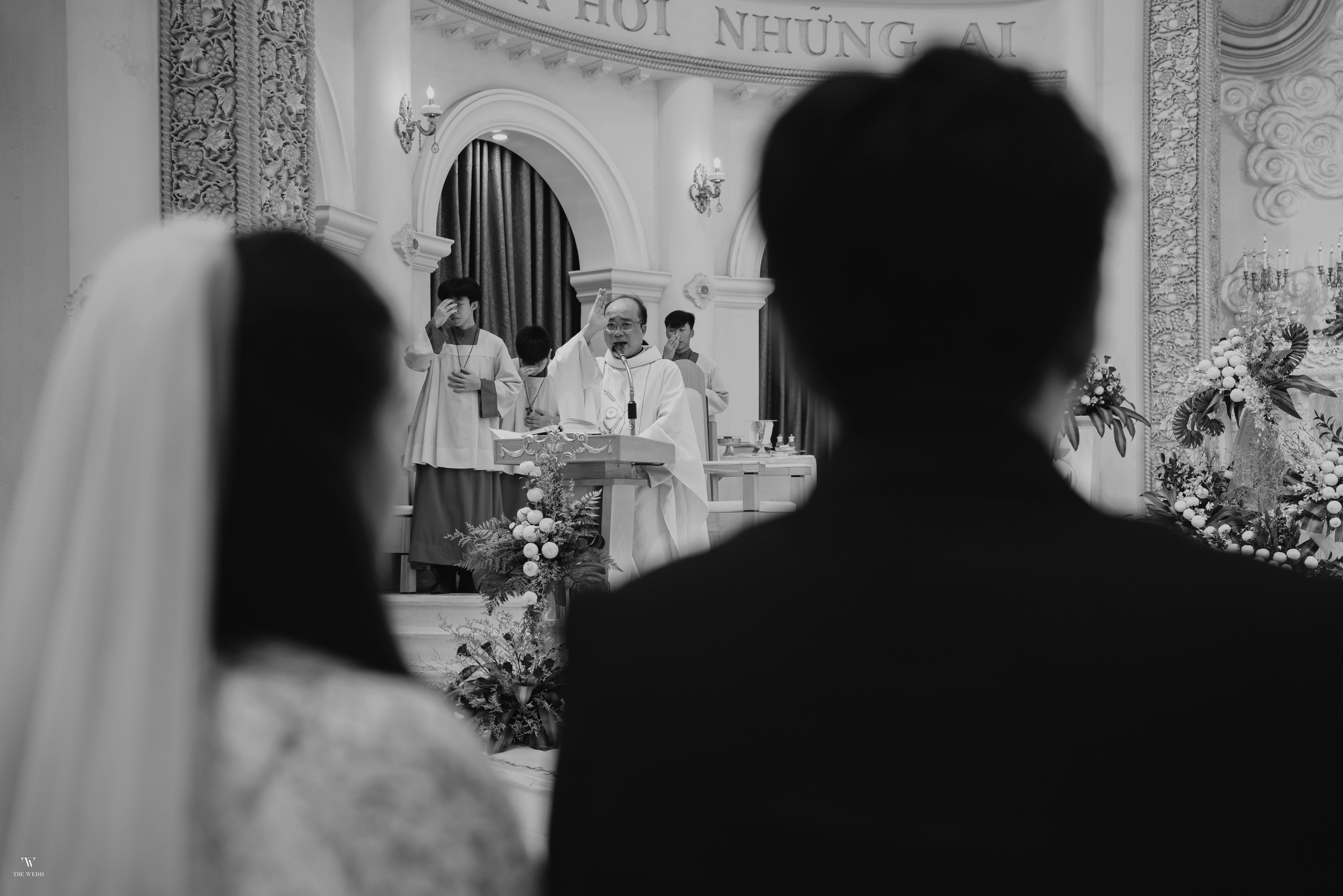 NHÀ THỜ — ANH & TRANG. WEDDING PHOTOGRAPHER IN VIETNAM
