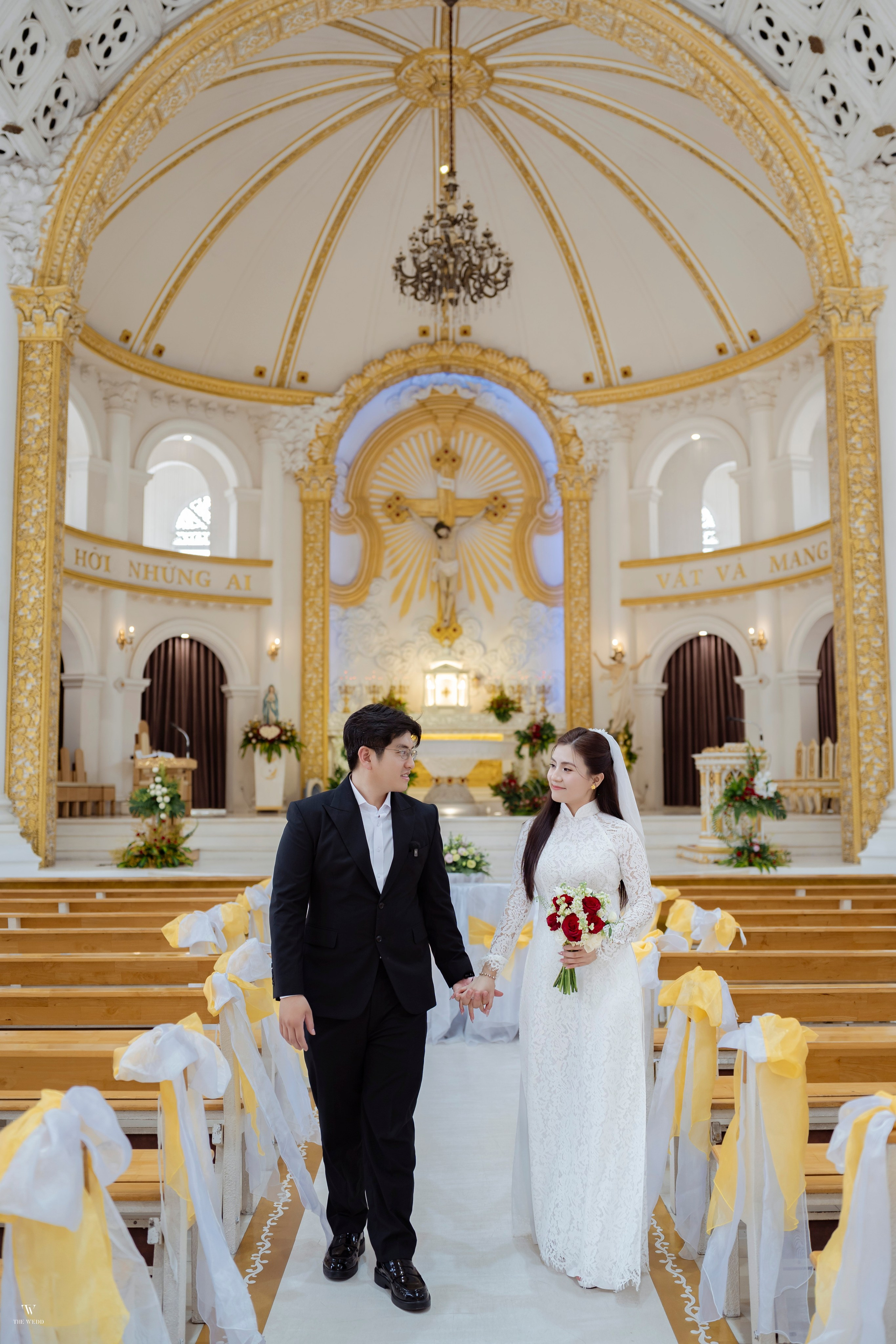 NHÀ THỜ — ANH & TRANG. WEDDING PHOTOGRAPHER IN VIETNAM
