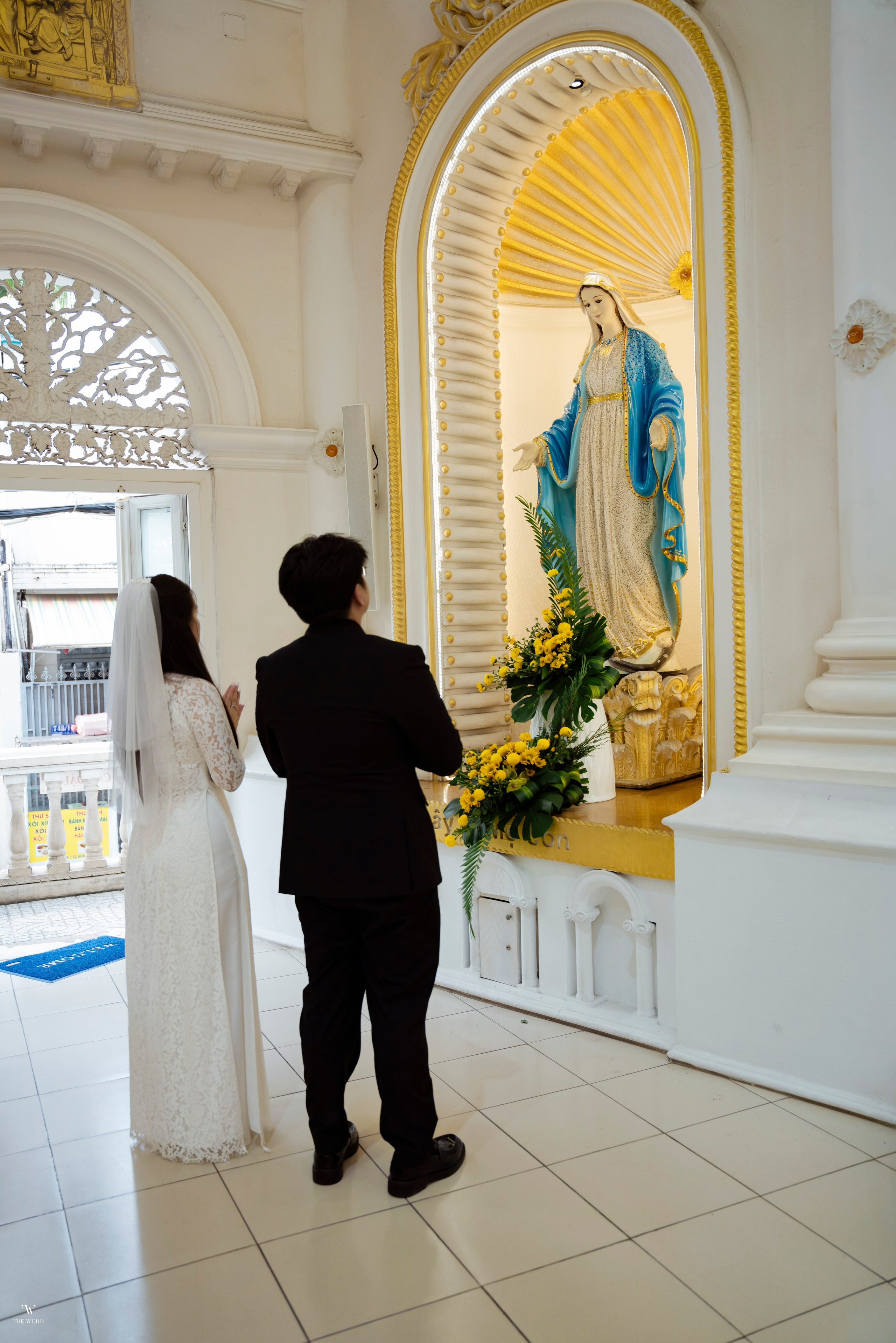 NHÀ THỜ — ANH & TRANG. WEDDING PHOTOGRAPHER IN VIETNAM