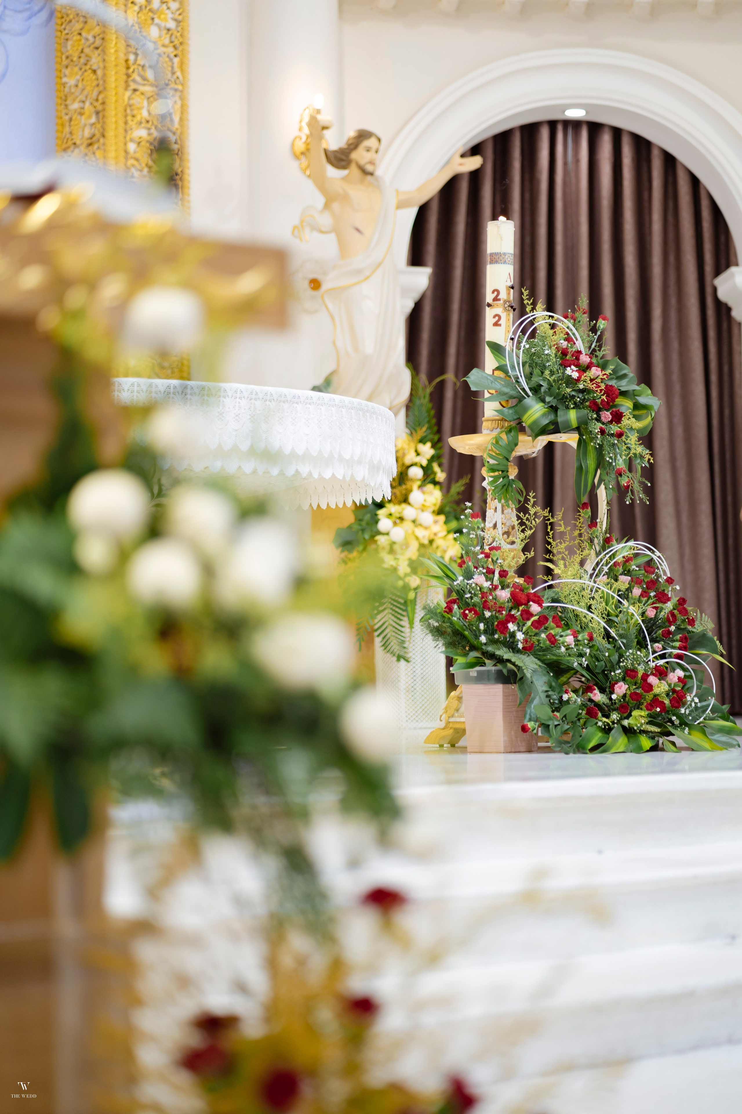 NHÀ THỜ — ANH & TRANG. WEDDING PHOTOGRAPHER IN VIETNAM
