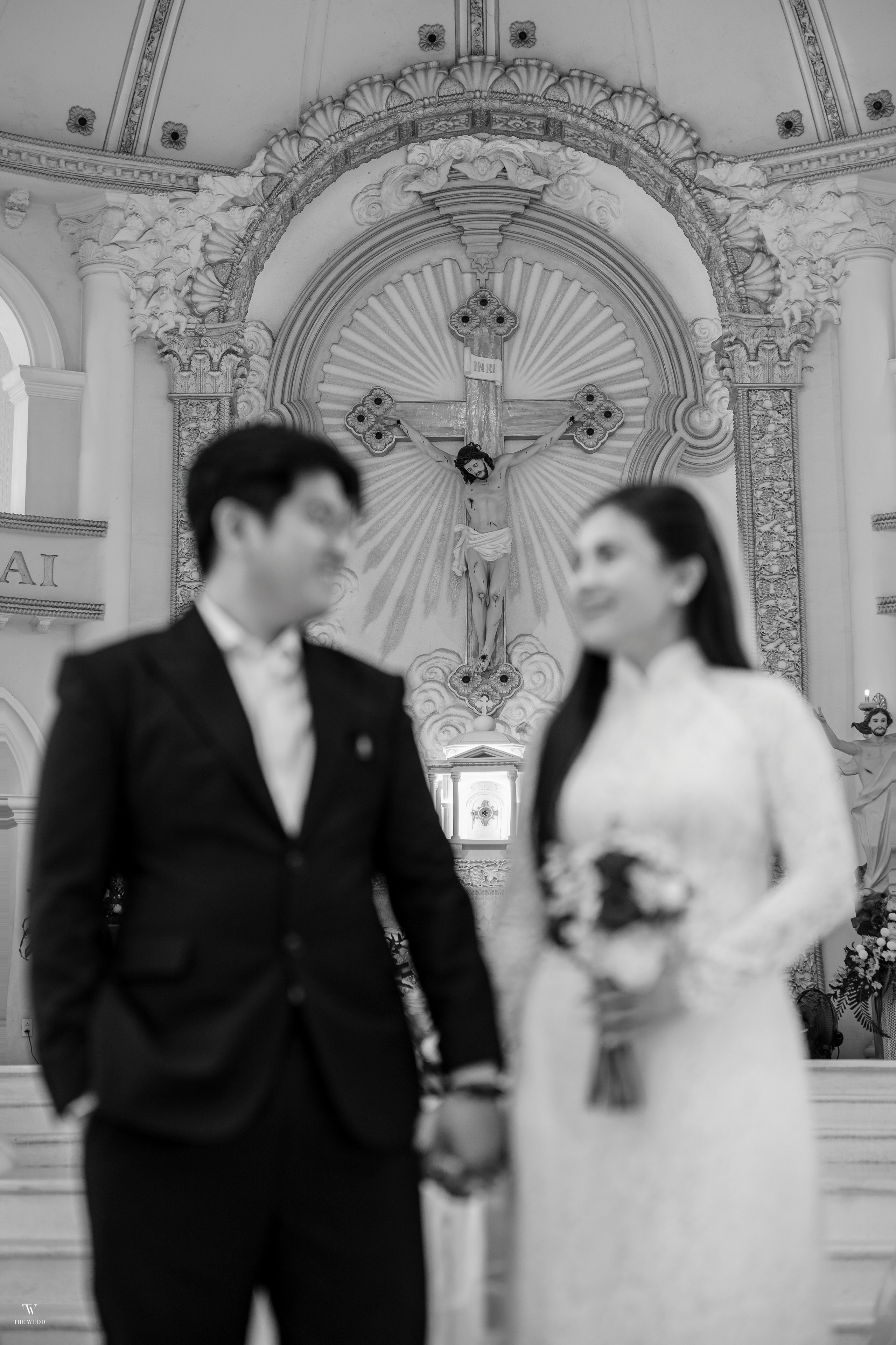 NHÀ THỜ — ANH & TRANG. WEDDING PHOTOGRAPHER IN VIETNAM
