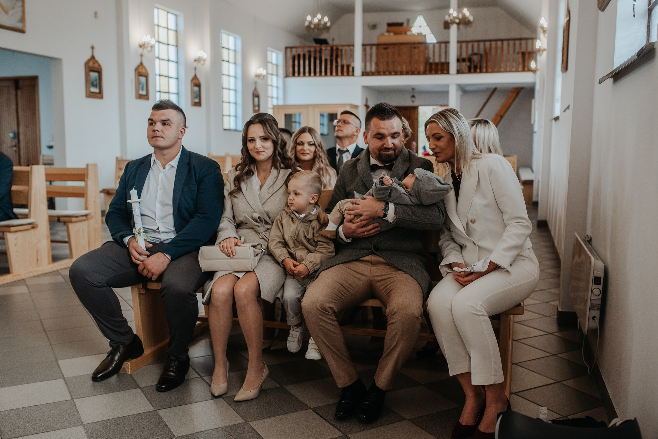 Chrzest Święty Natanka. Dominika Strachacka Fotografia | Fotograf ślubny i rodzinny Opole Lubelskie Lublin