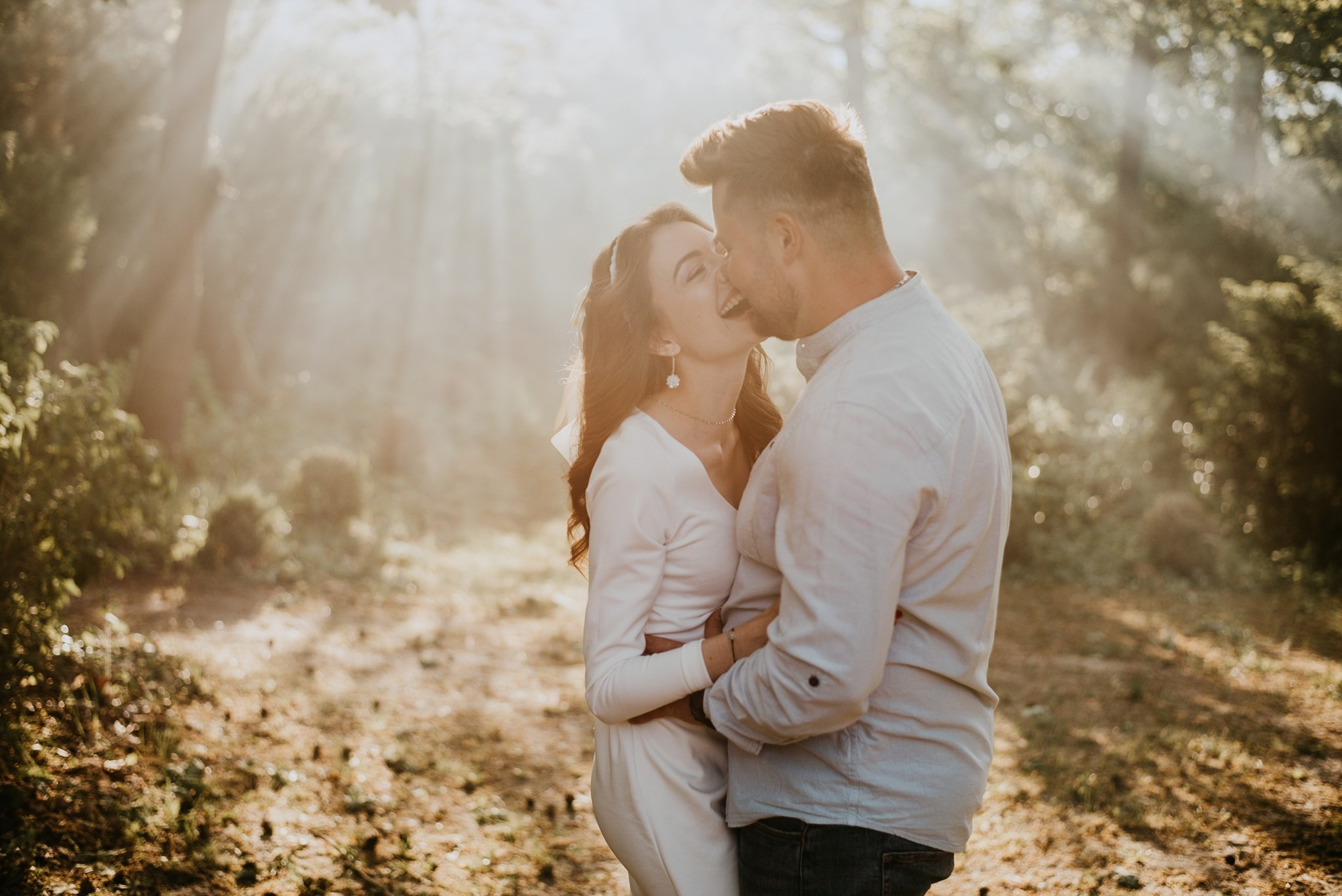 Sesja narzeczeńska Ewelina i Paweł. Dominika Strachacka Fotografia | Fotograf ślubny i rodzinny Opole Lubelskie Lublin