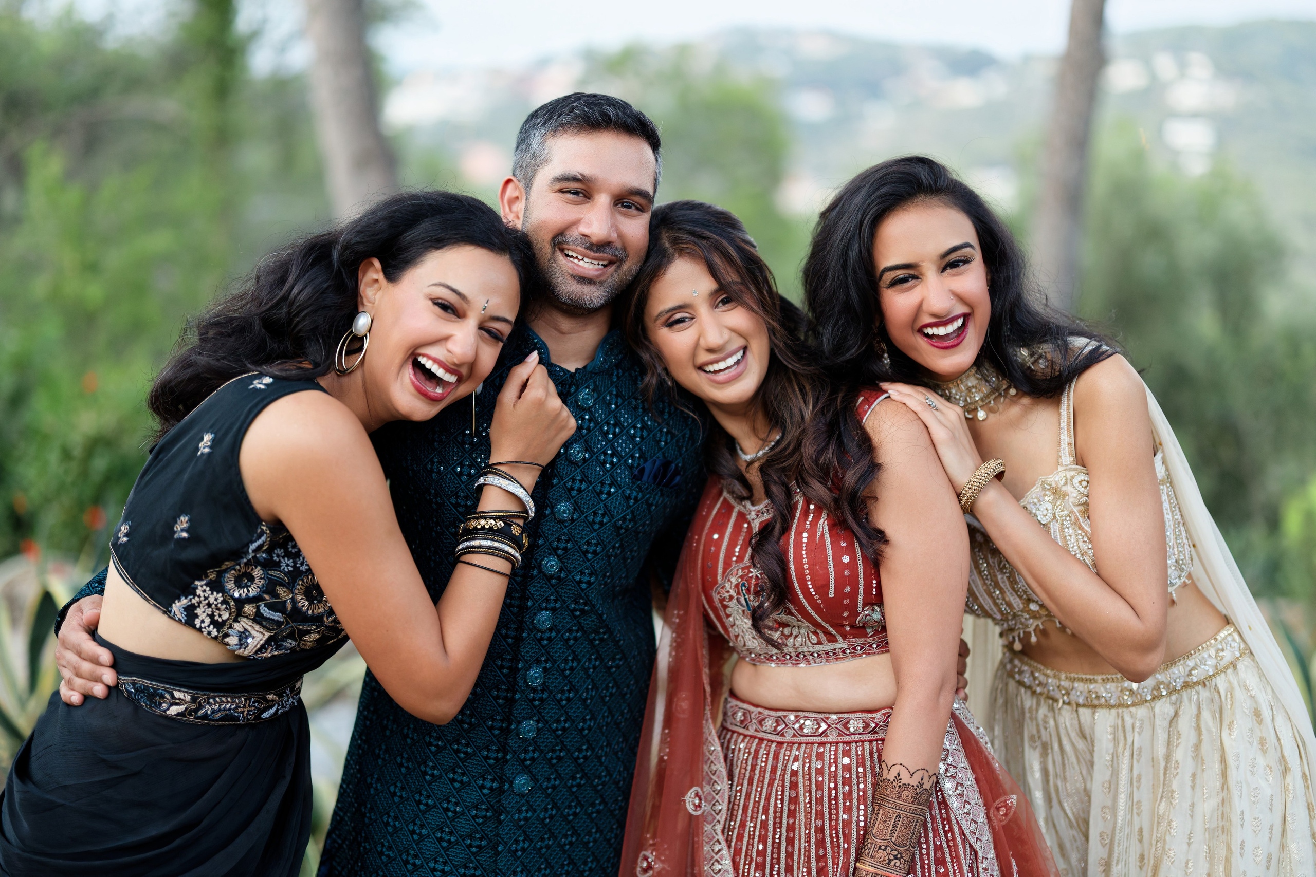 Indian wedding Haldi ceremony & Mehndi Night at Masia Nur, Sitges, Spain Preview