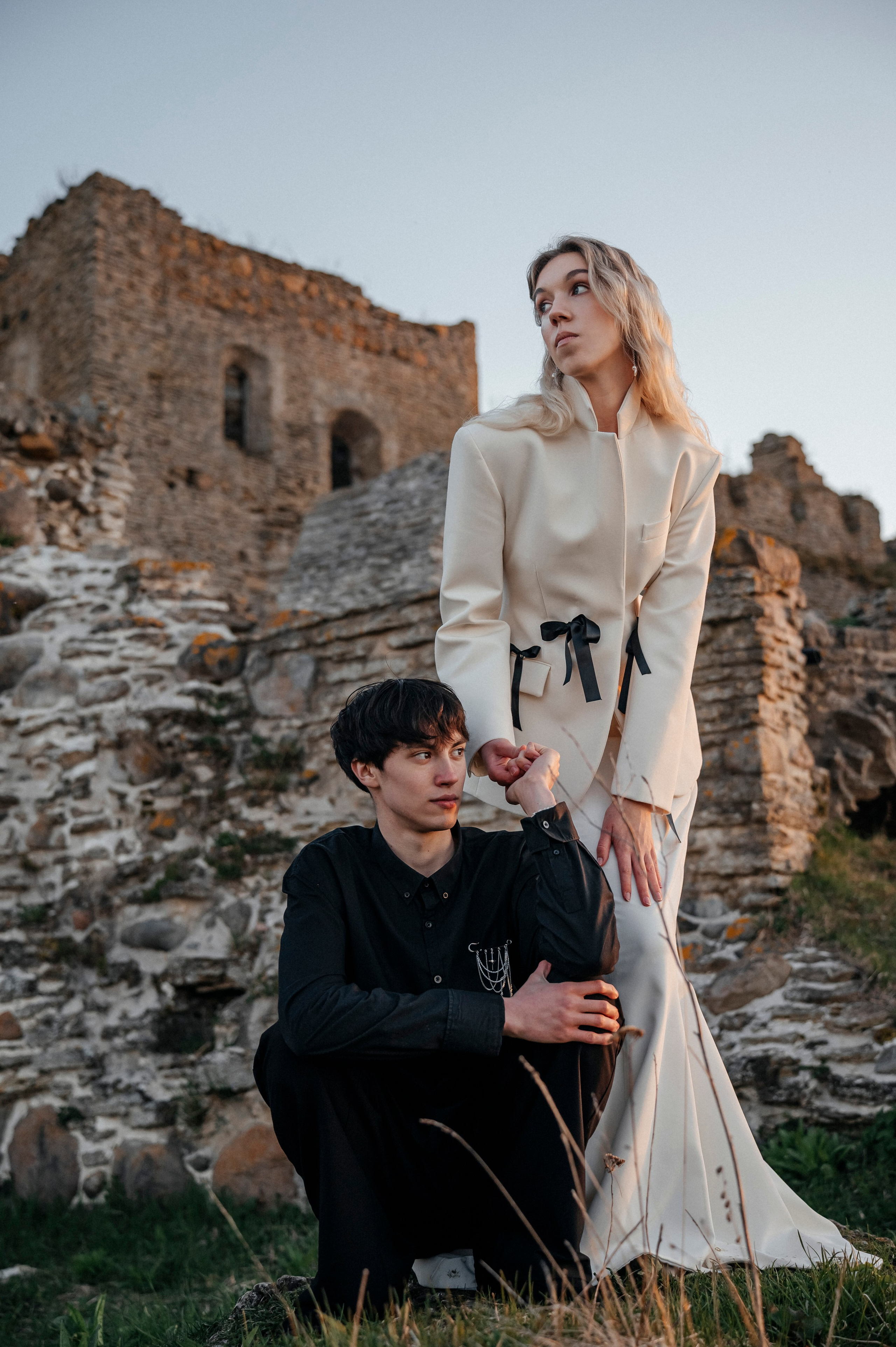 В замке у моря. Фотограф Таллинн — свадьба |семья | lovestory