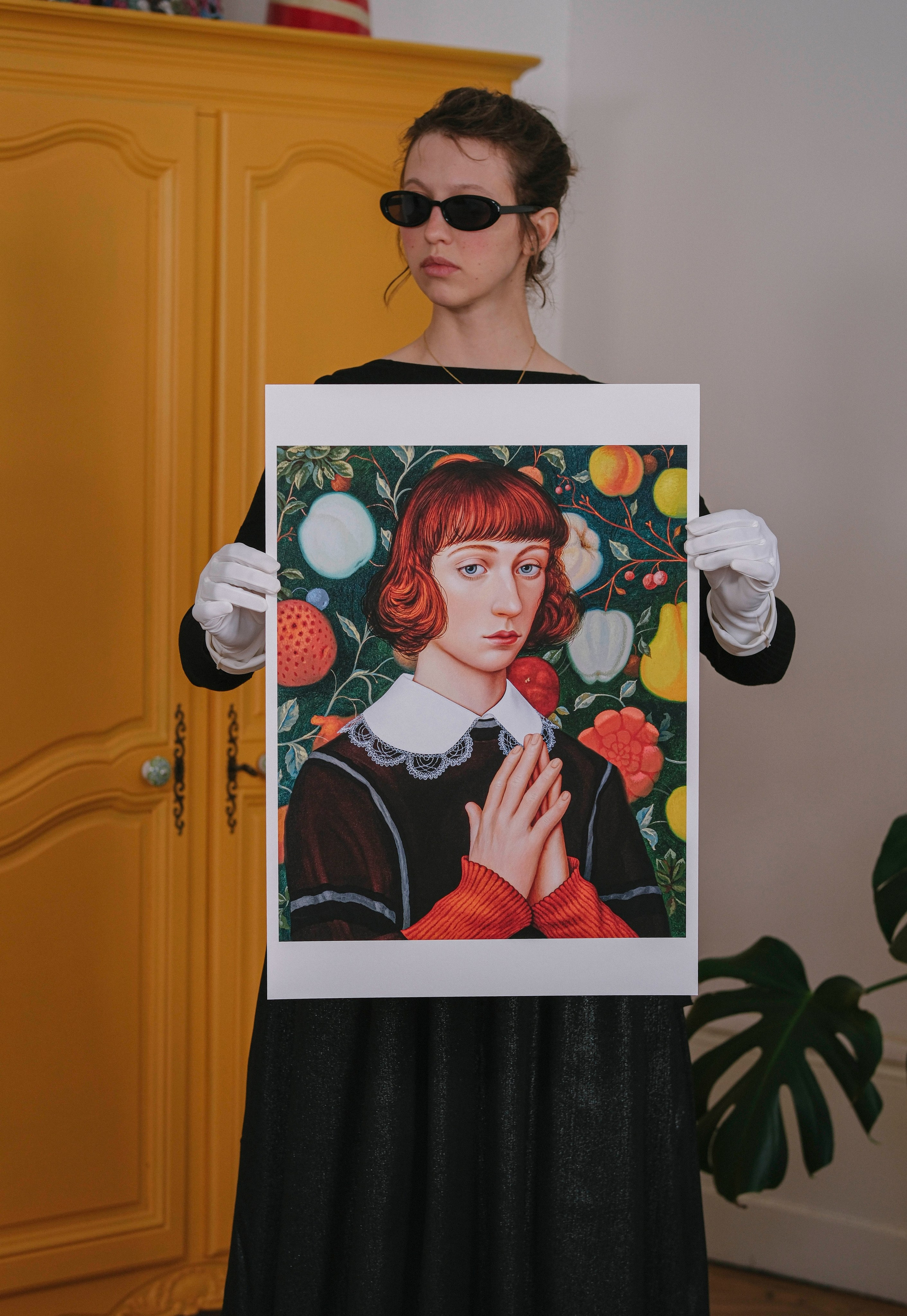 Portrait with Fruits. ELEN BEZHEN