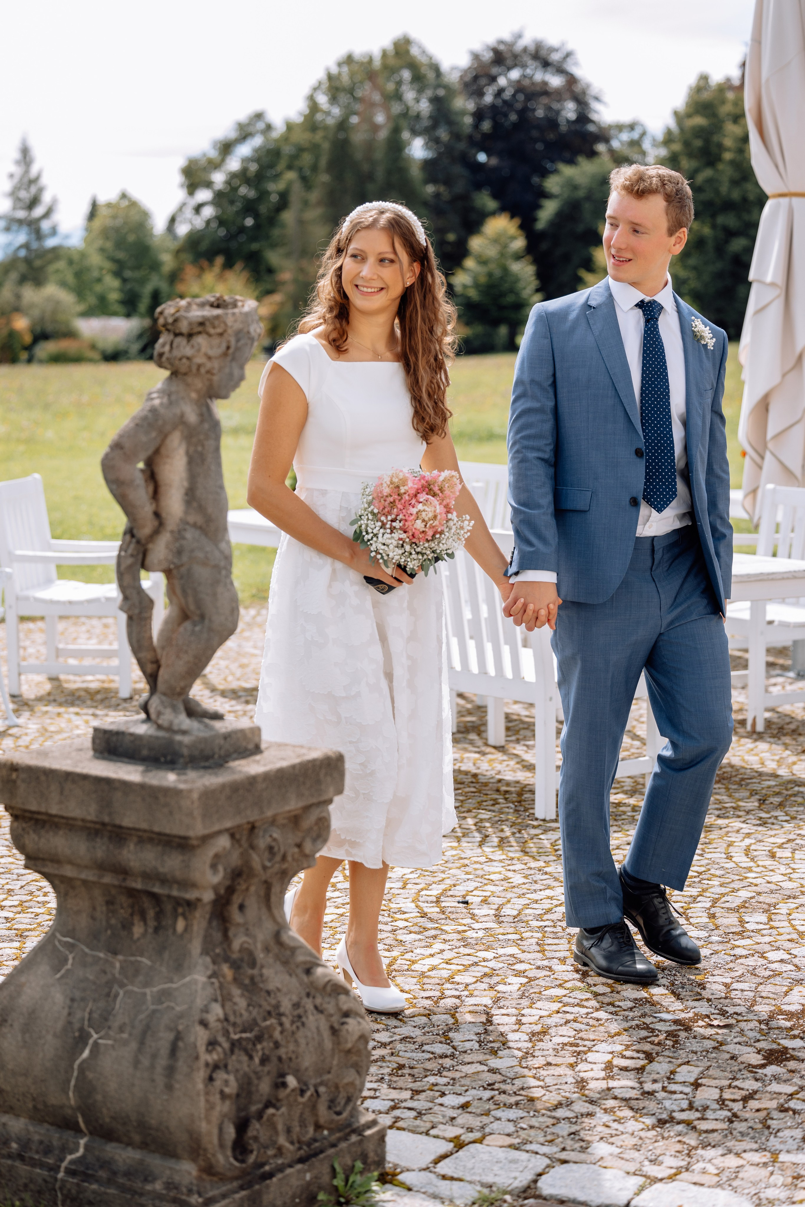Traumhochzeit im Schloss Höhenried. Hochzeitsfotograf München Taufe Familienfotograf Tanja Mauke