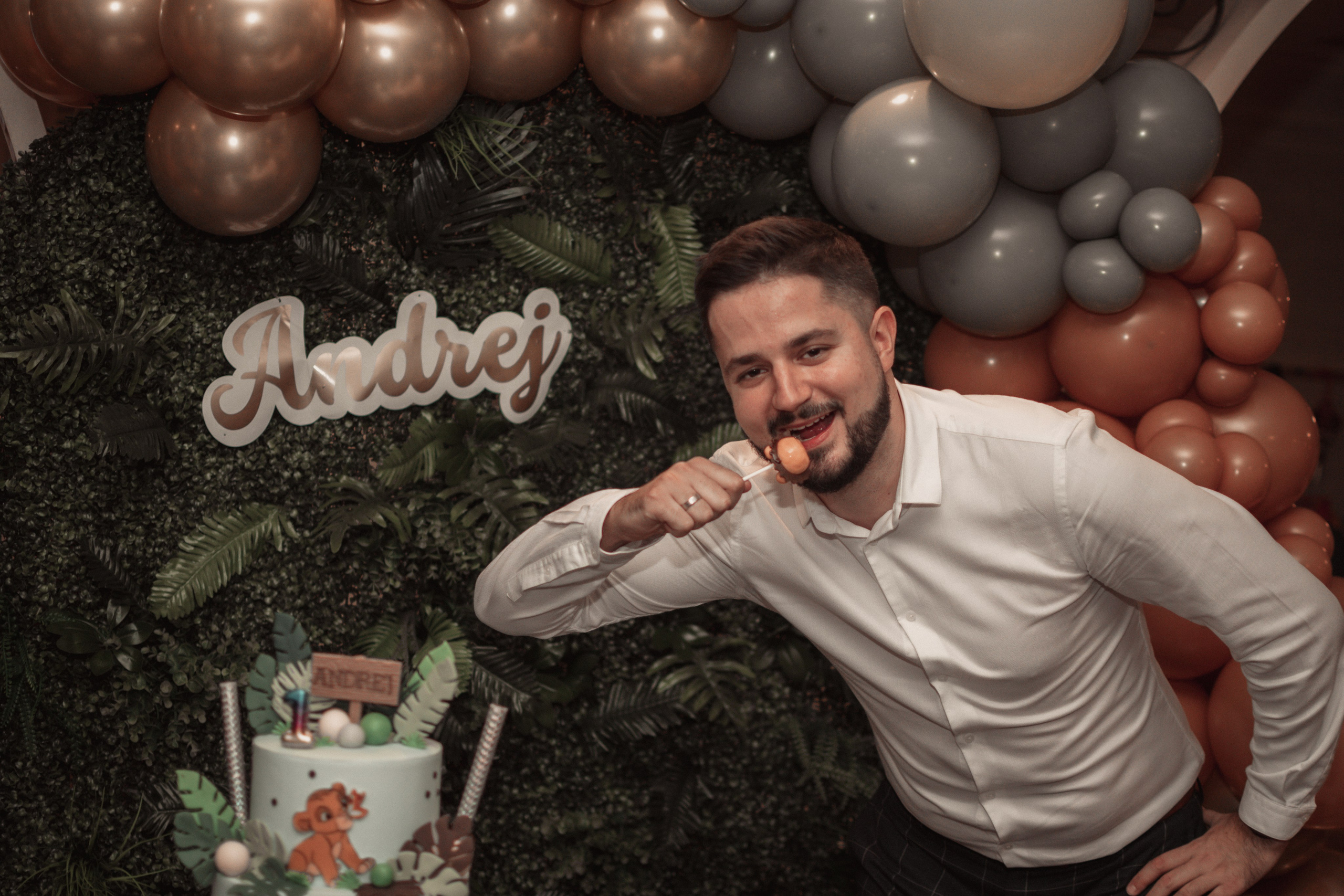 Andrej, krštenje i rođendan. BambinaaPhotography