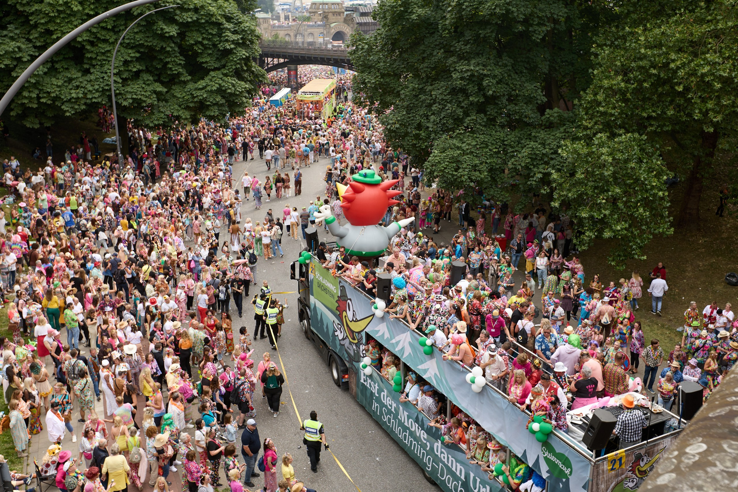 Eventfotografie Hamburg – Eventtechnik beim Schlagermove | Light-Control. Professionelle Videoproduktion und kreative Fotolösungen in Hamburg