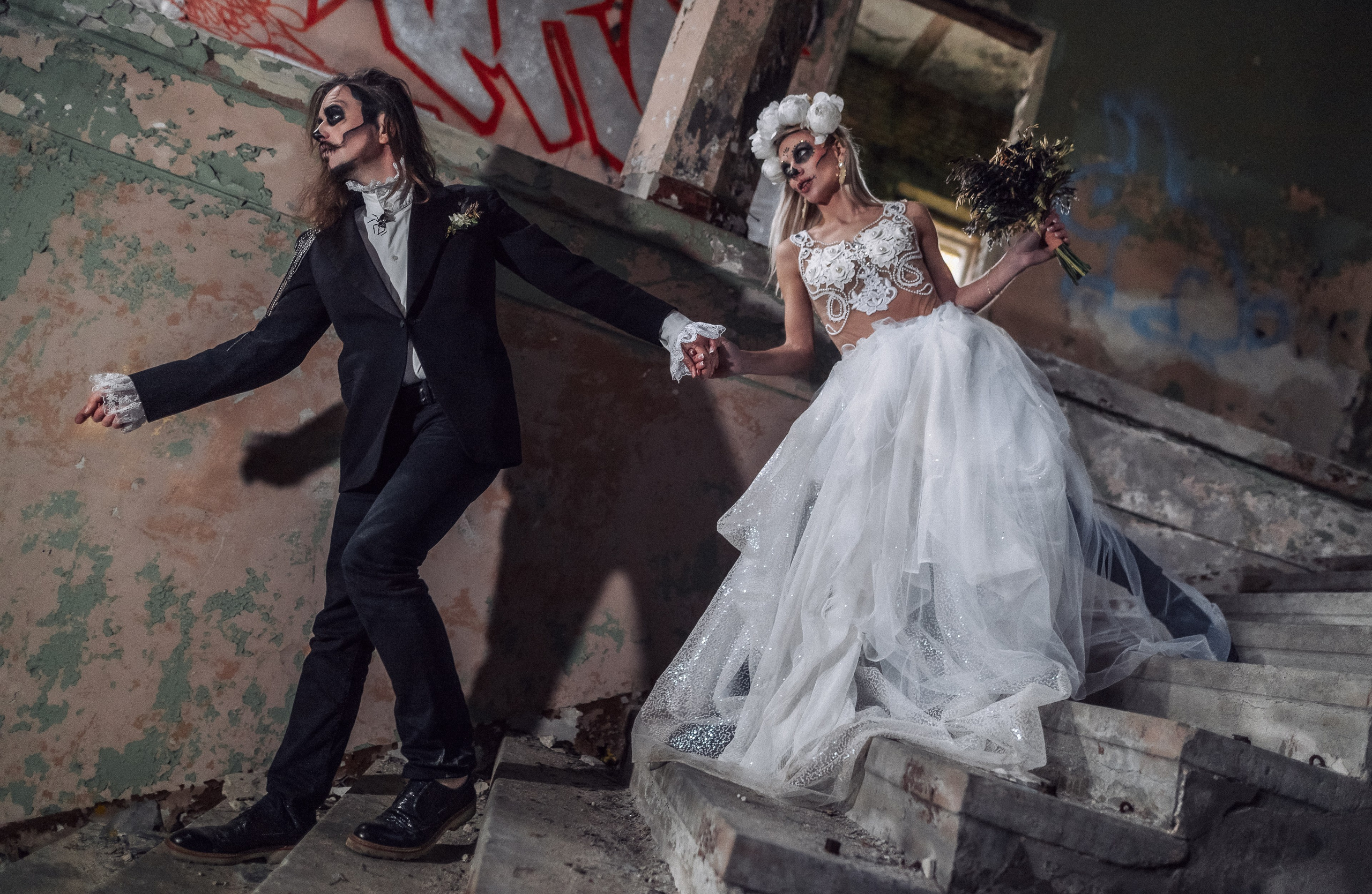 Couple Halloween 22.10.2023. Portree- ja perefotograaf Anton Hansen Tallinnas, Eestis